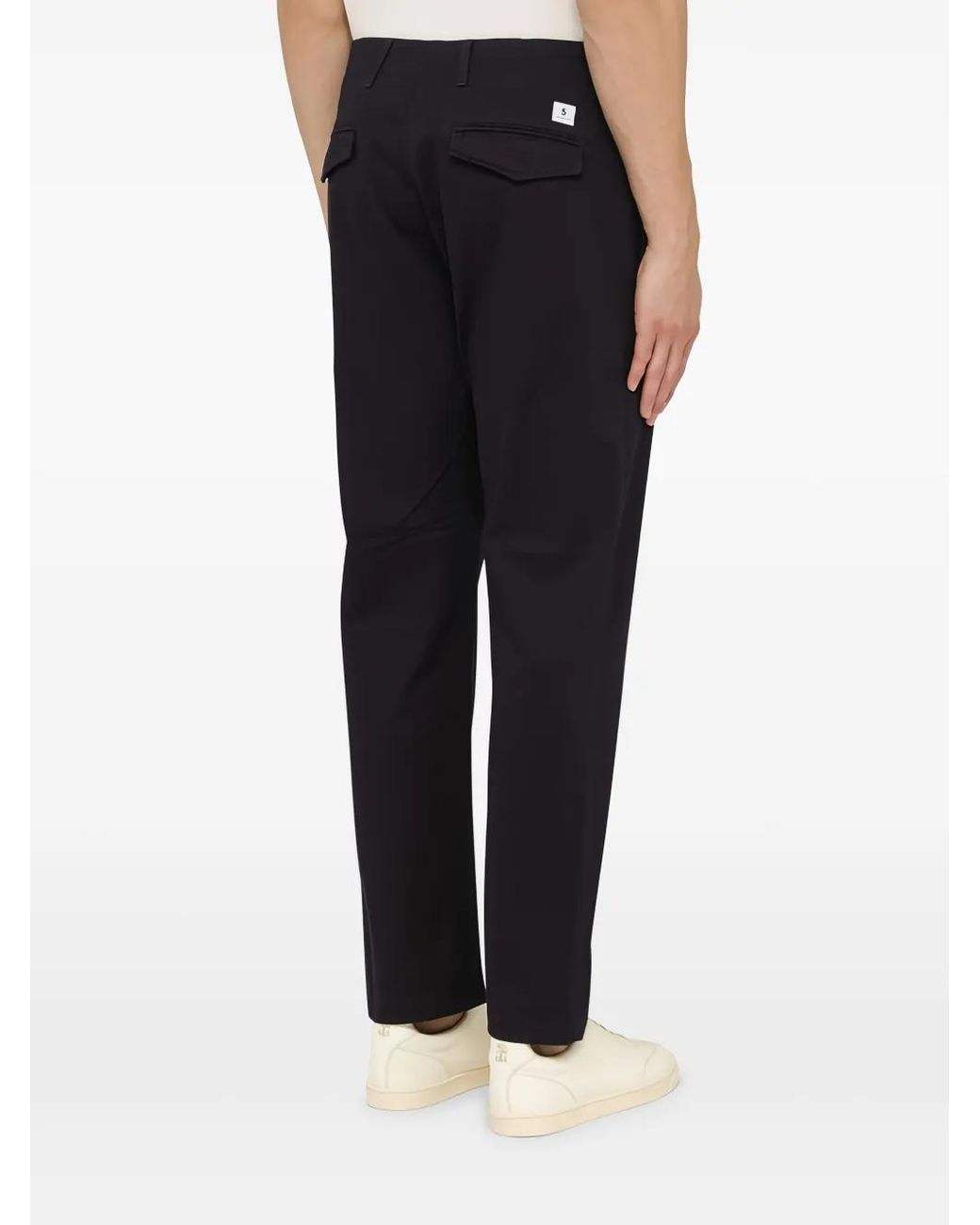 Department 5 Blue Straight-Leg Chino Trousers for men