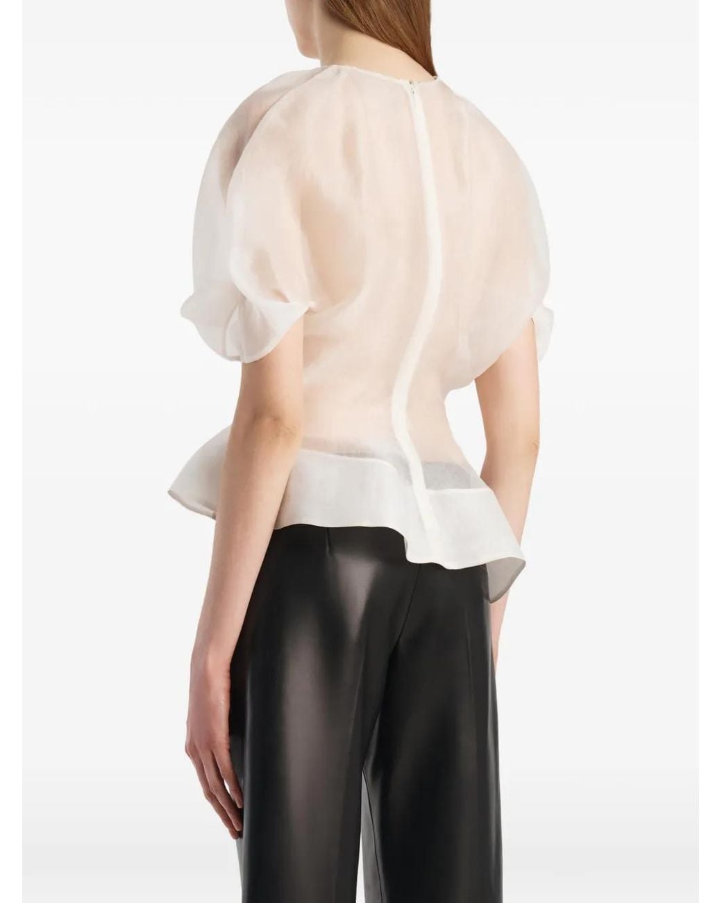 Khaite White Rumi Top