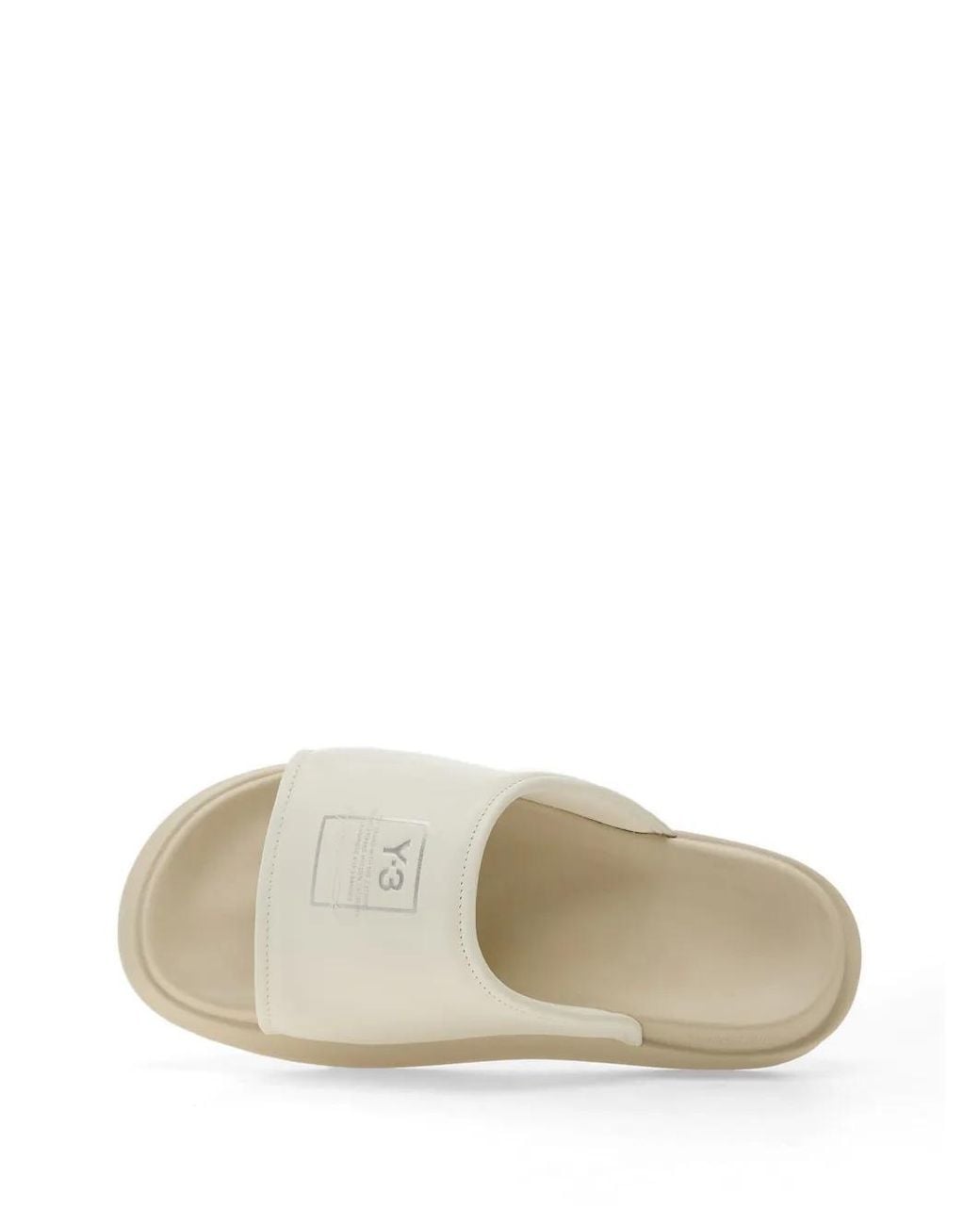 Sandali Con Logo di Y-3 in White