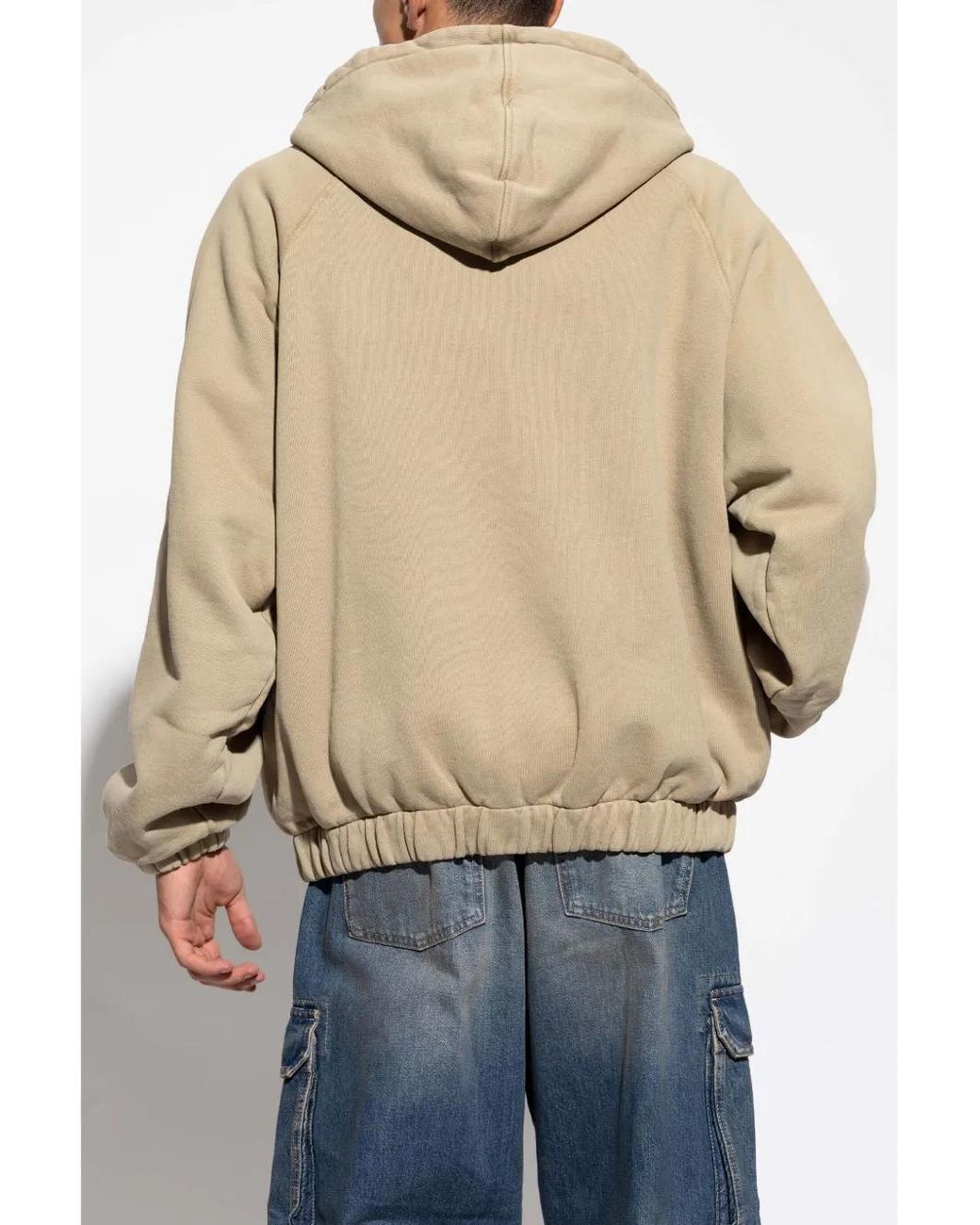 M I S B H V Natural Community Hoodie for men