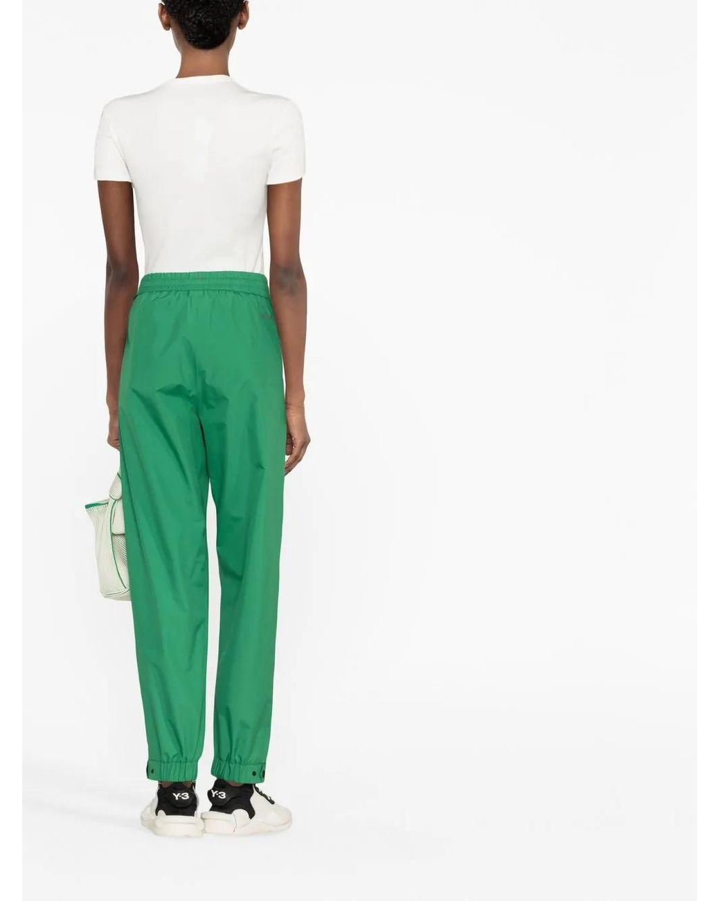 Moncler Green Elasticated Track Pants