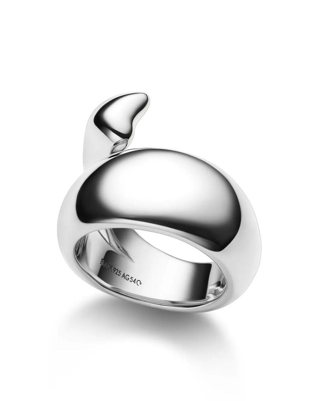 Maria Black Metallic Sagene Ring