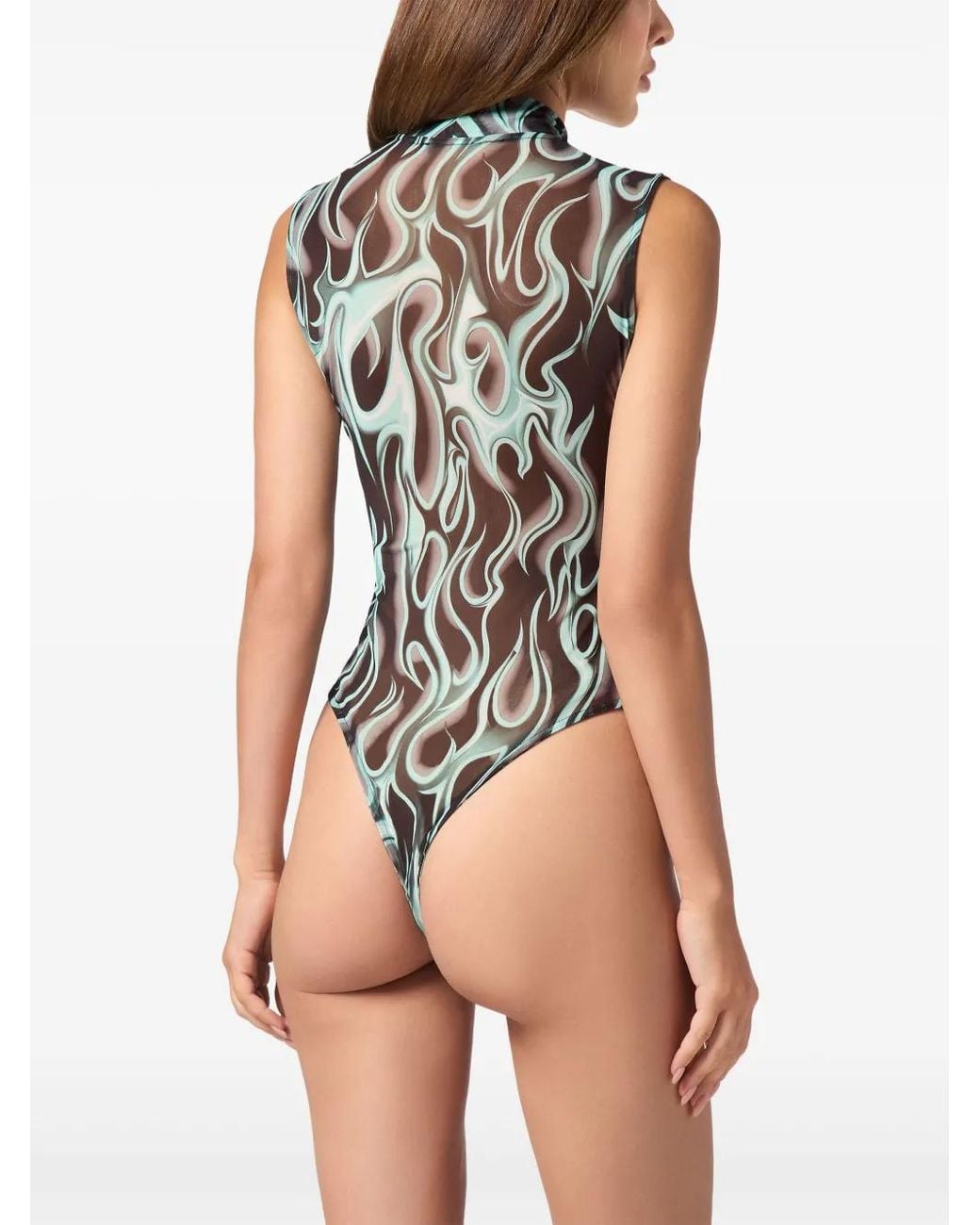 Body Flame Philipp Plein de color Green