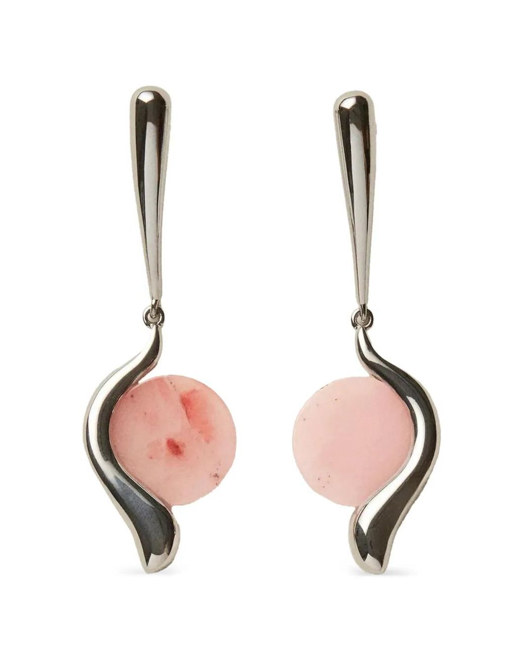 Panconesi Pink Ascolto Aura Drop Earrings