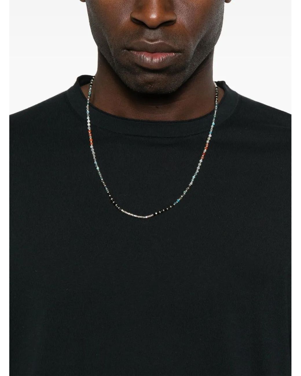 Kangra Black Cotton T-Shirt for men