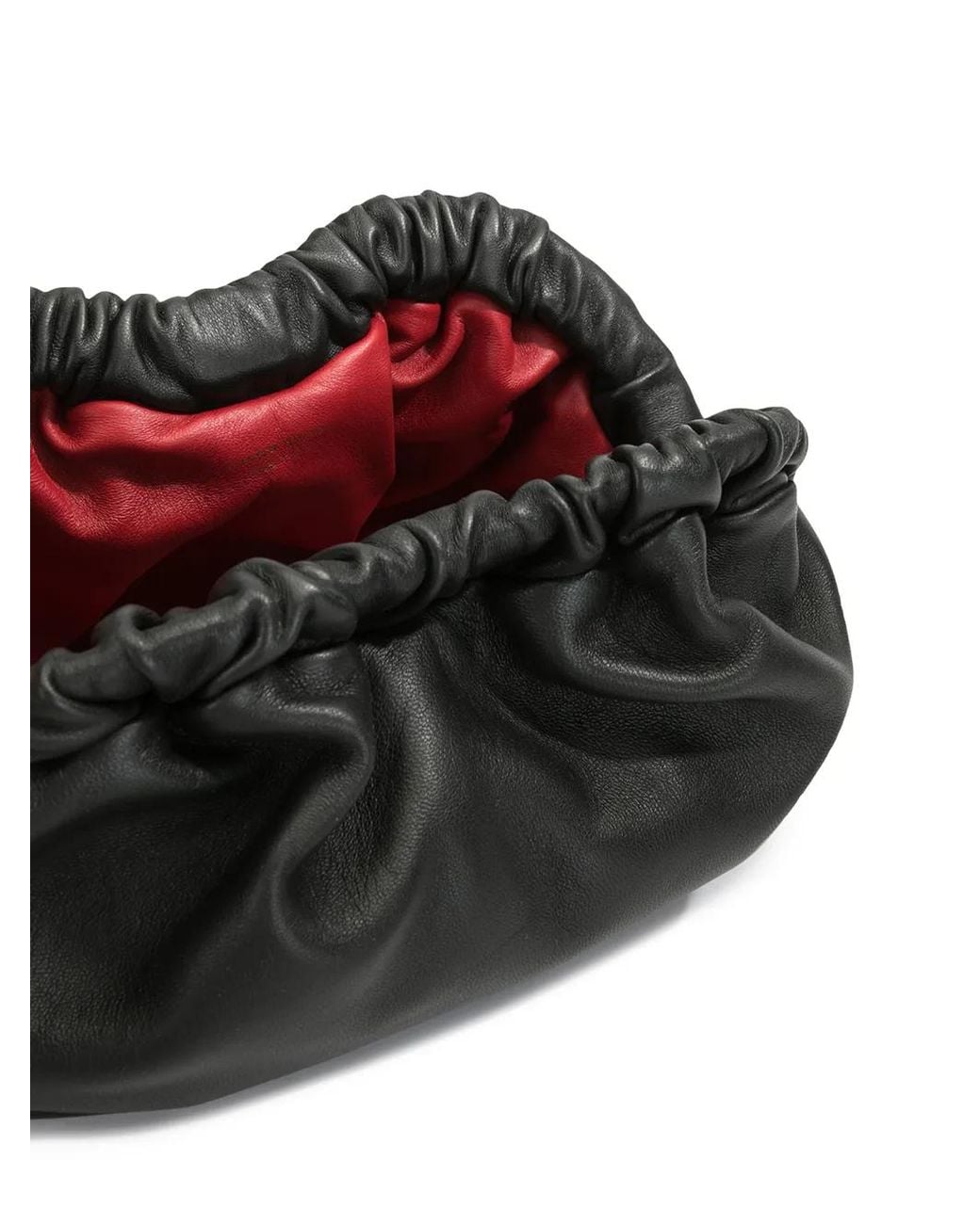 Mansur Gavriel Black Mini Cloud Clutch