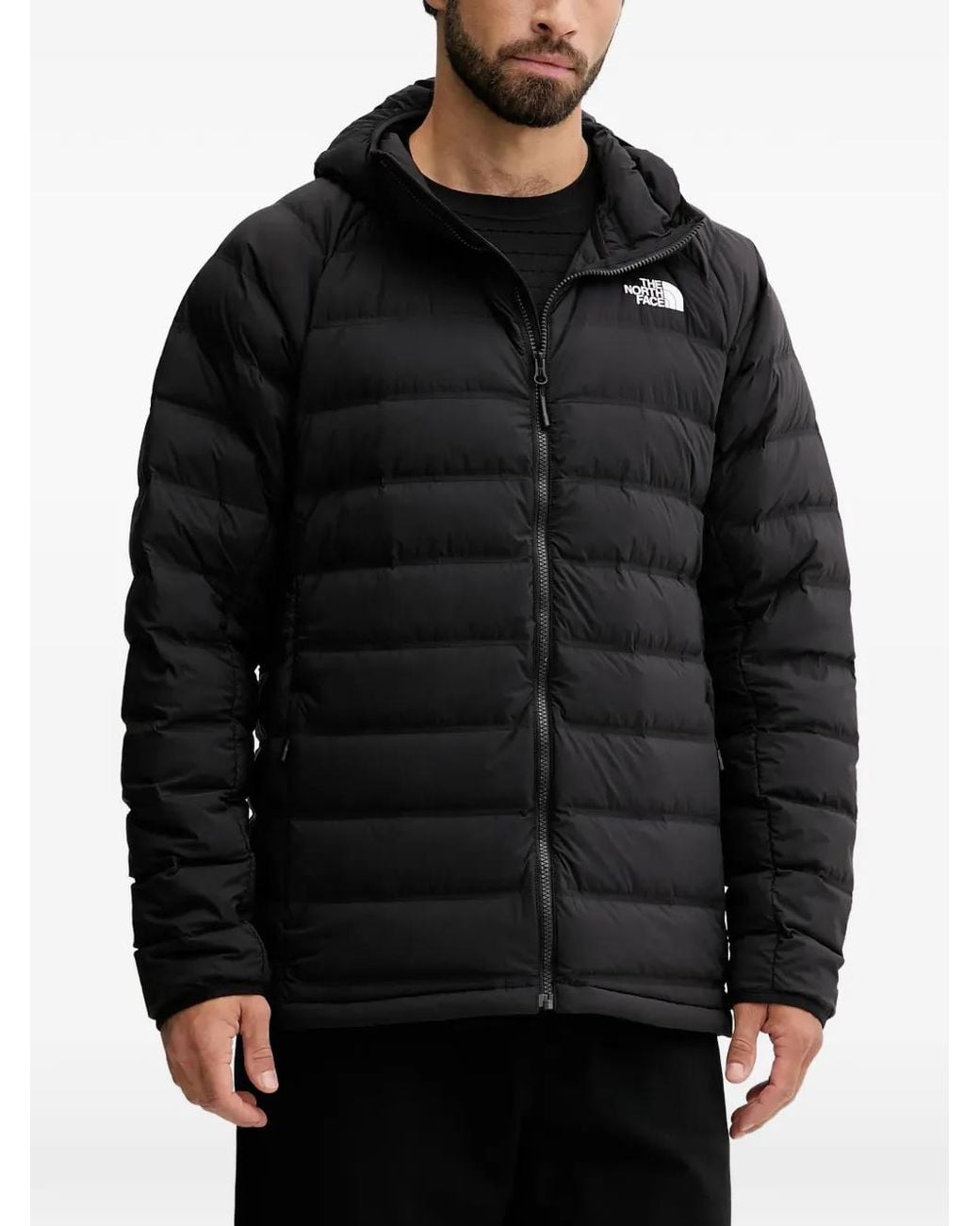 The North Face Black Abseil Hooded Padded Jacket for men