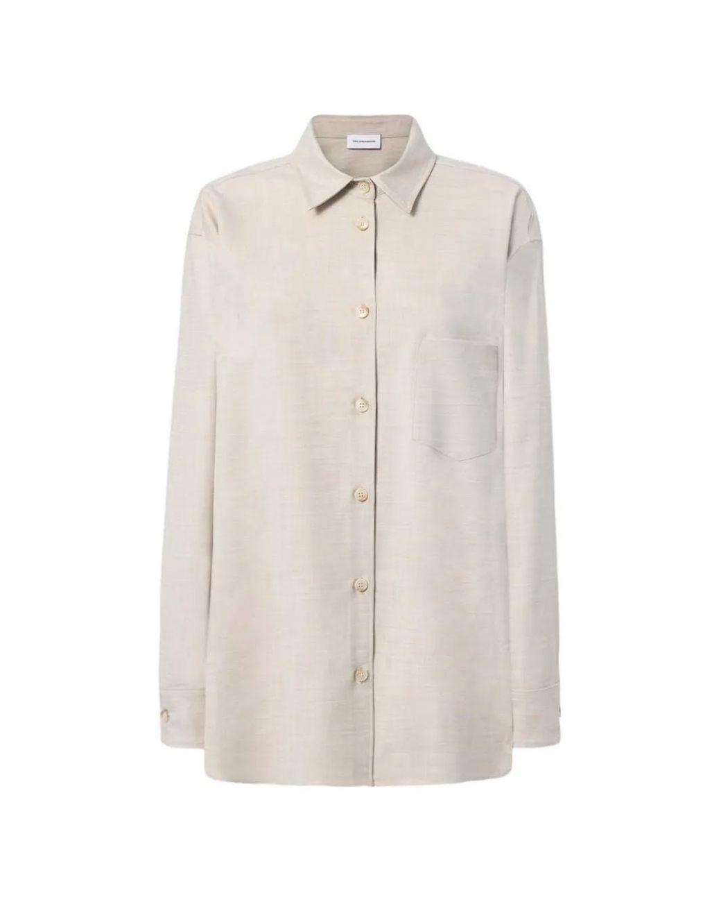 ANDAMANE White Pocket Shirt