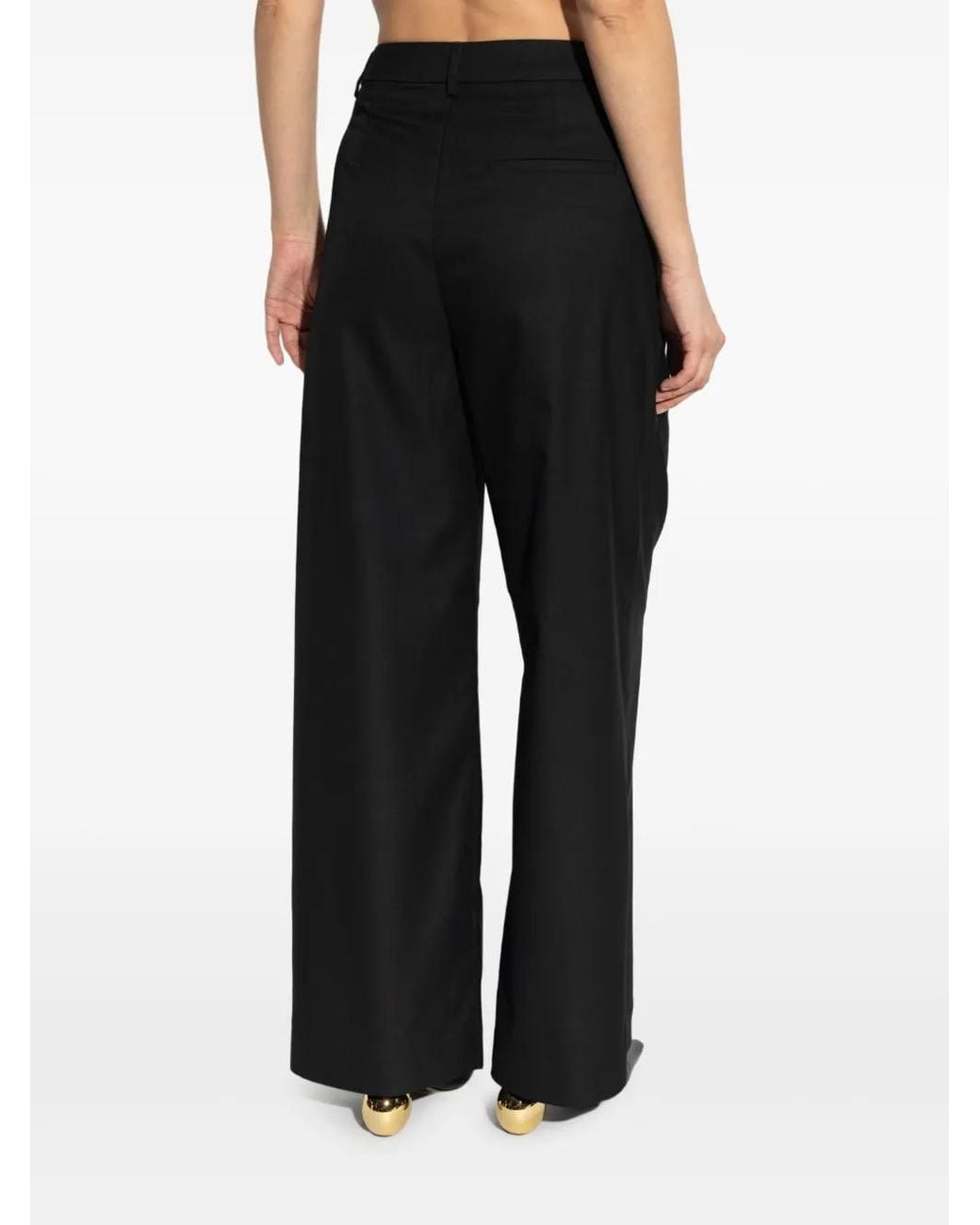 Pantalon Court Oversize Gestuz en coloris Black