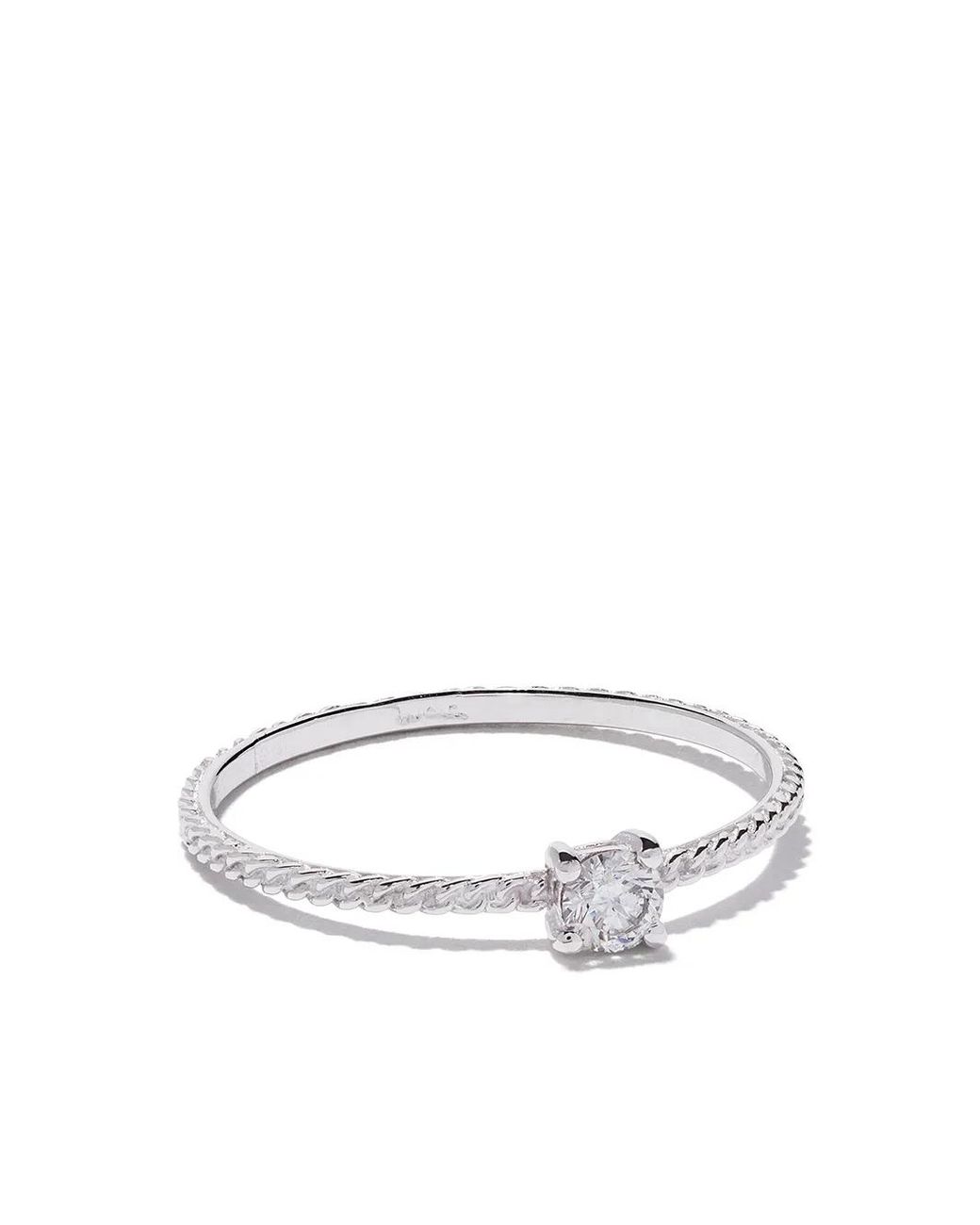 Wouters & Hendrix White 18Kt Diamond Uzerai Exclusive Ring