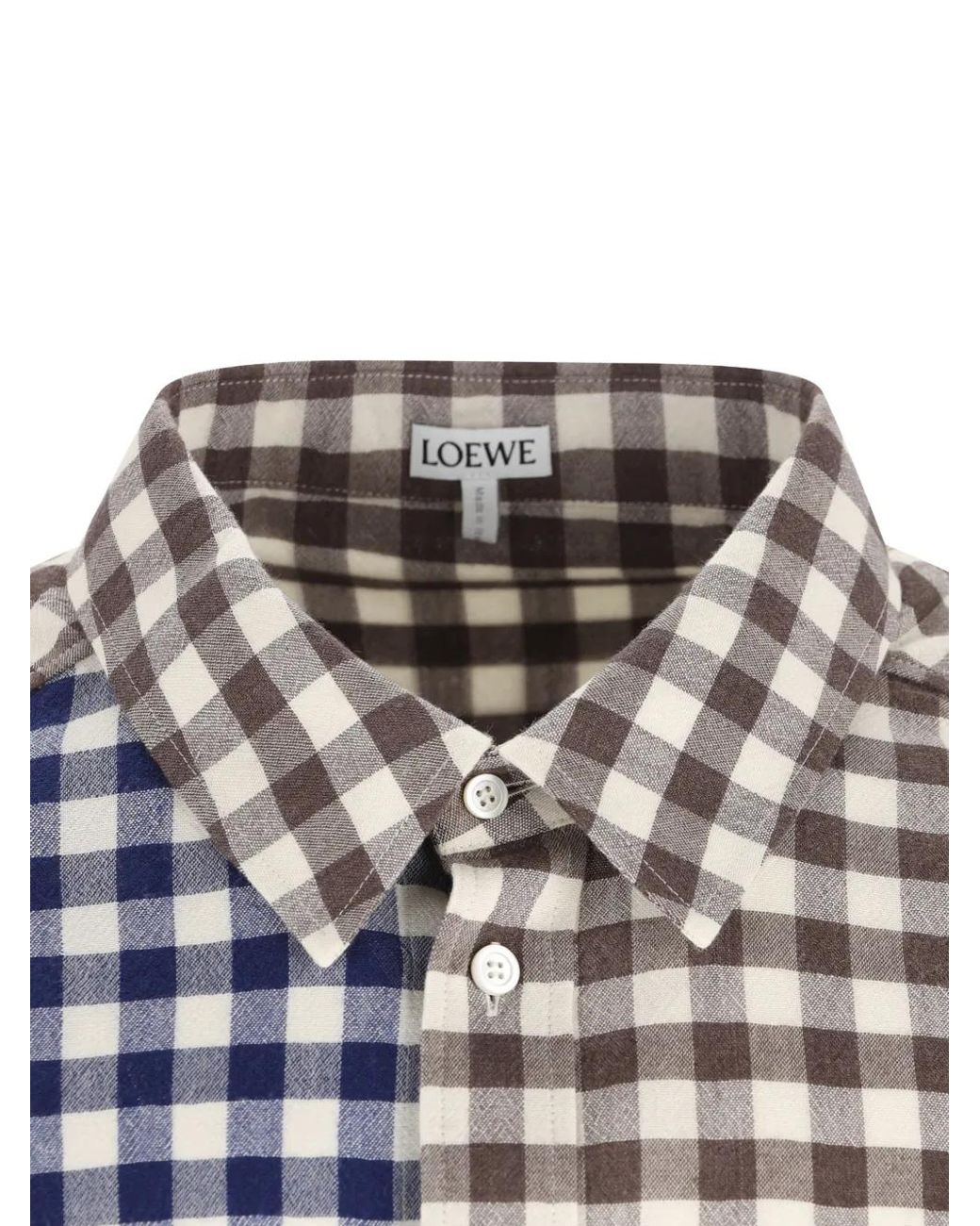 Loewe White X Cosima Von Bonin Check-Print Shirt for men