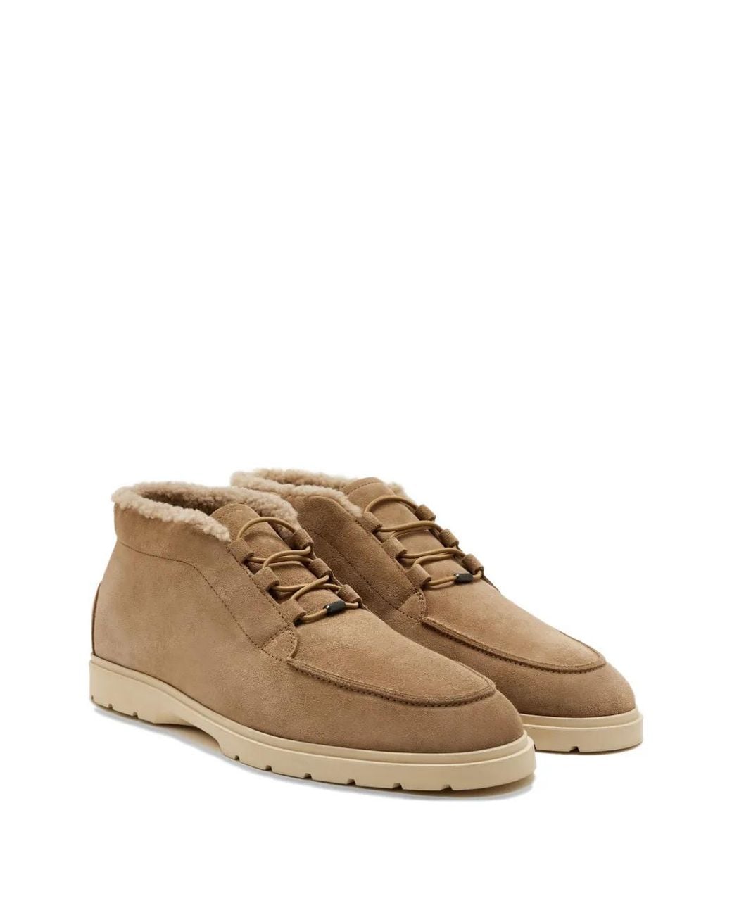 Tod's Brown Suede Boots for men