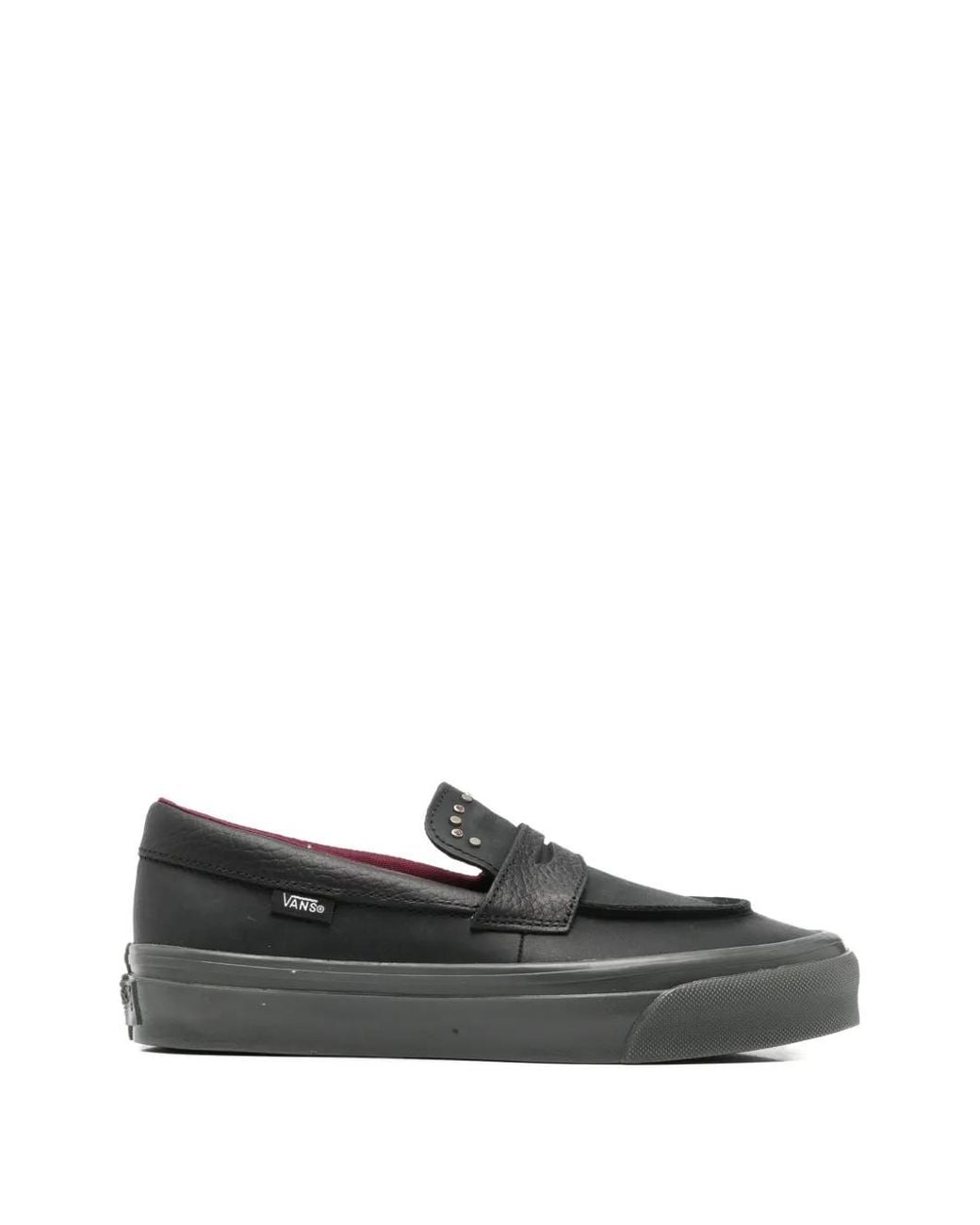 Vans Black Baskets Lx Loafer 53 À Détails De Clous