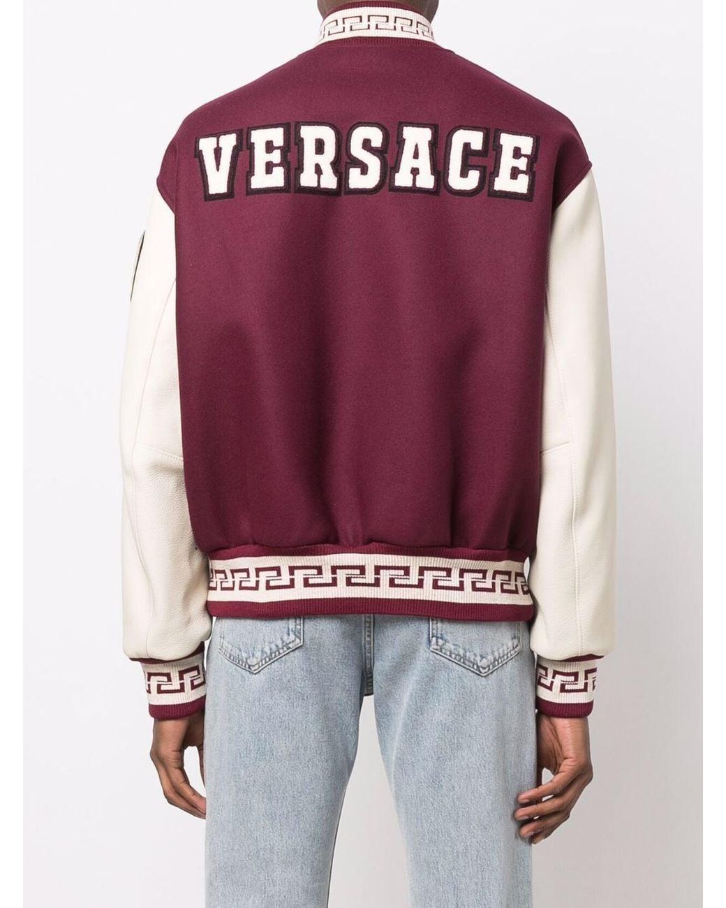 Red versace deals jacket