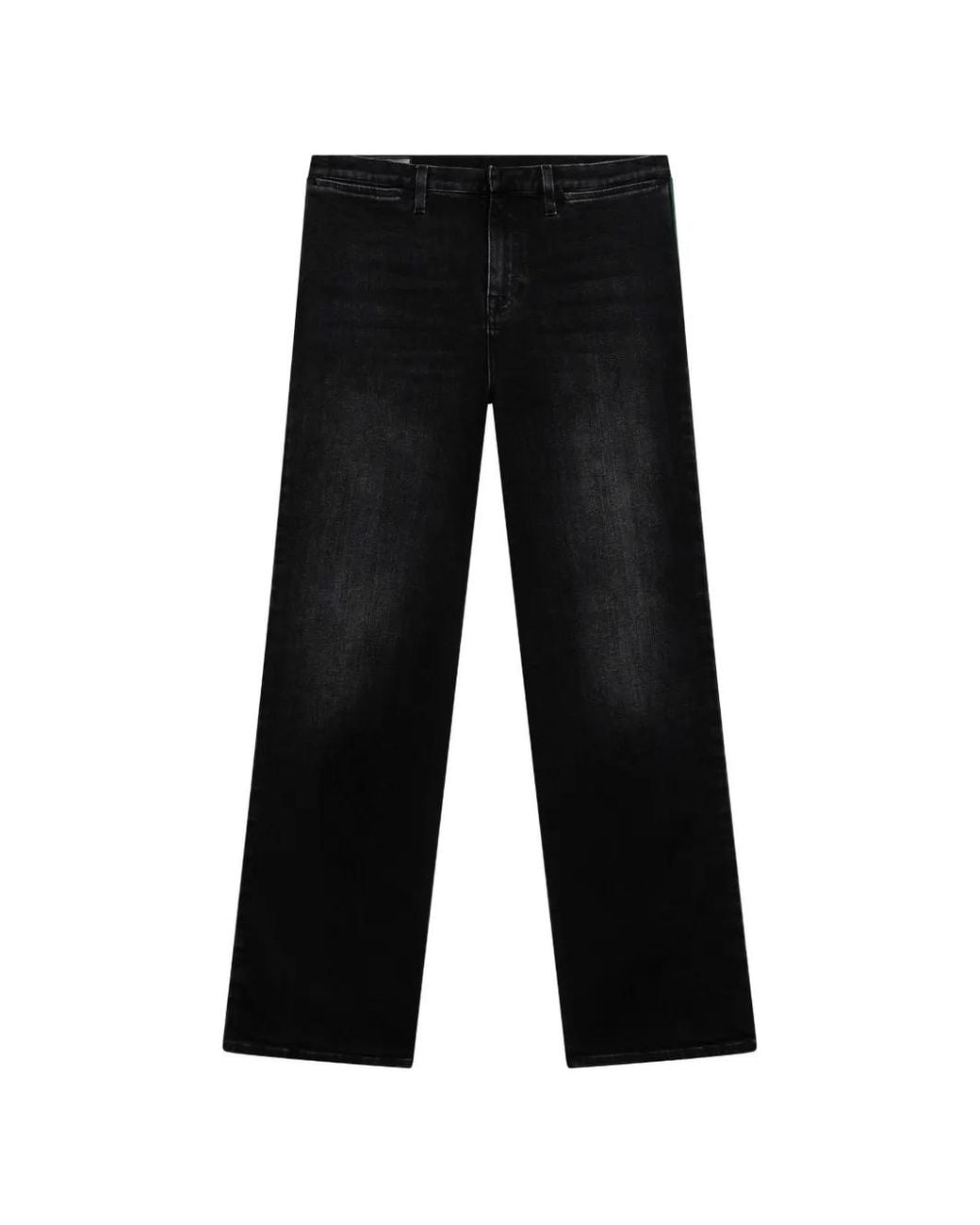 Gucci Black Web-Stripe Flared Jeans
