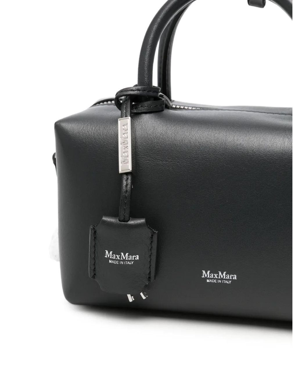 Max Mara Black Leather Handbag
