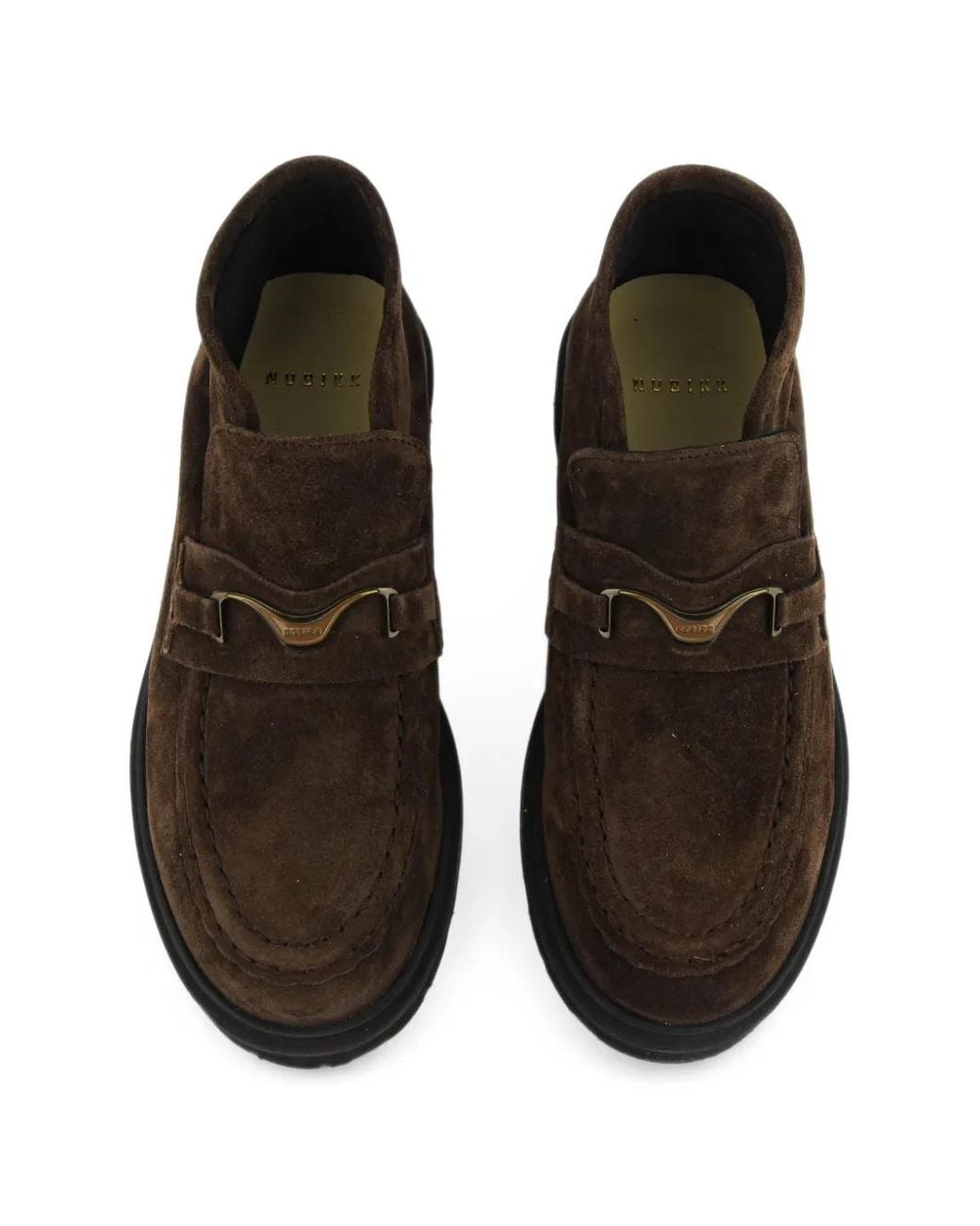 Nubikk Black Ella Monroe Suede Loafers