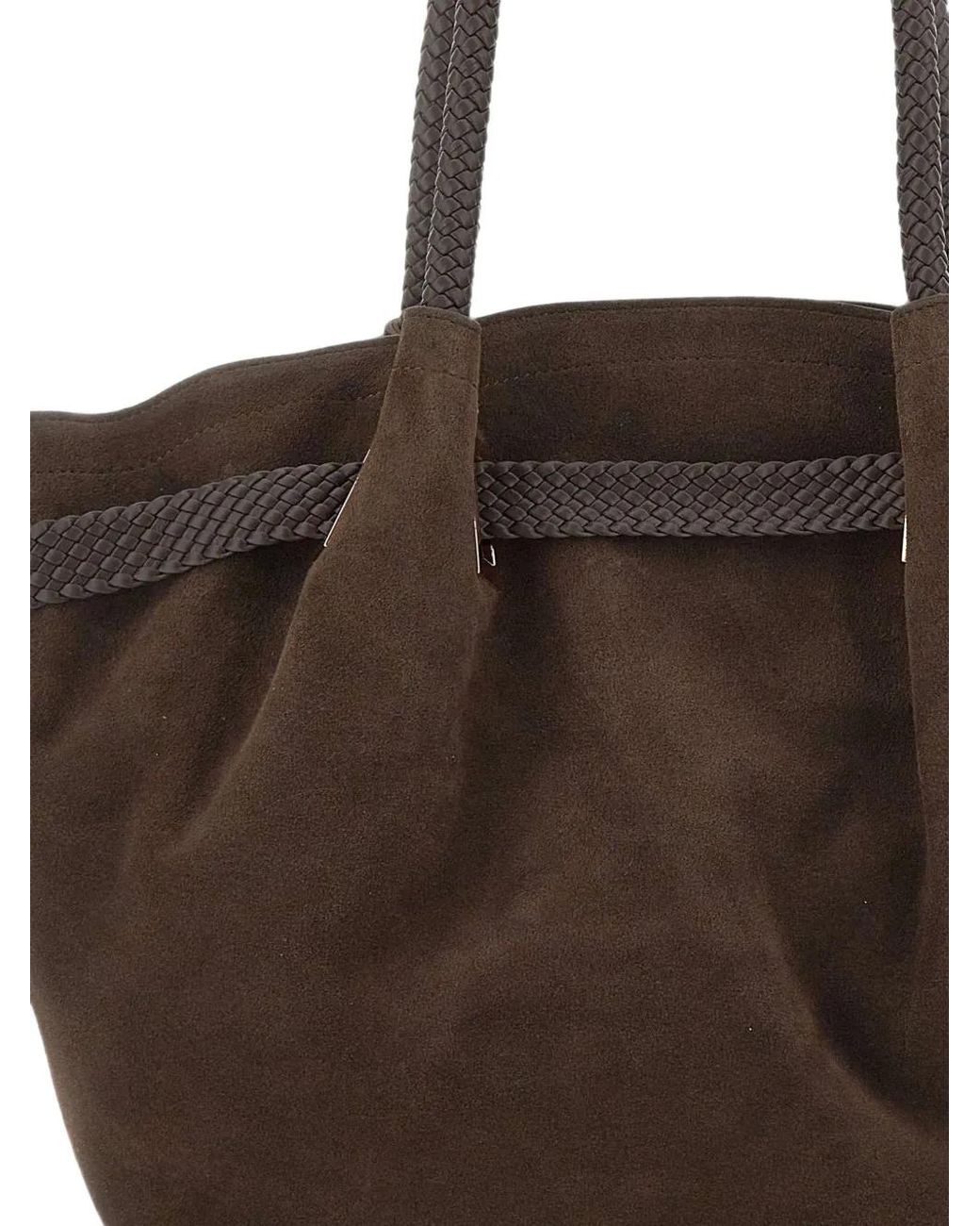 Alexander Smith Brown Large Brooke Suede Tote Bag