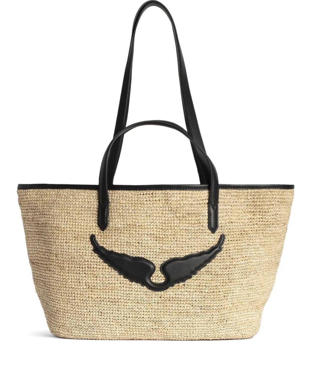 Zadig & Voltaire Natural Le Wings Panier Shopper Bag