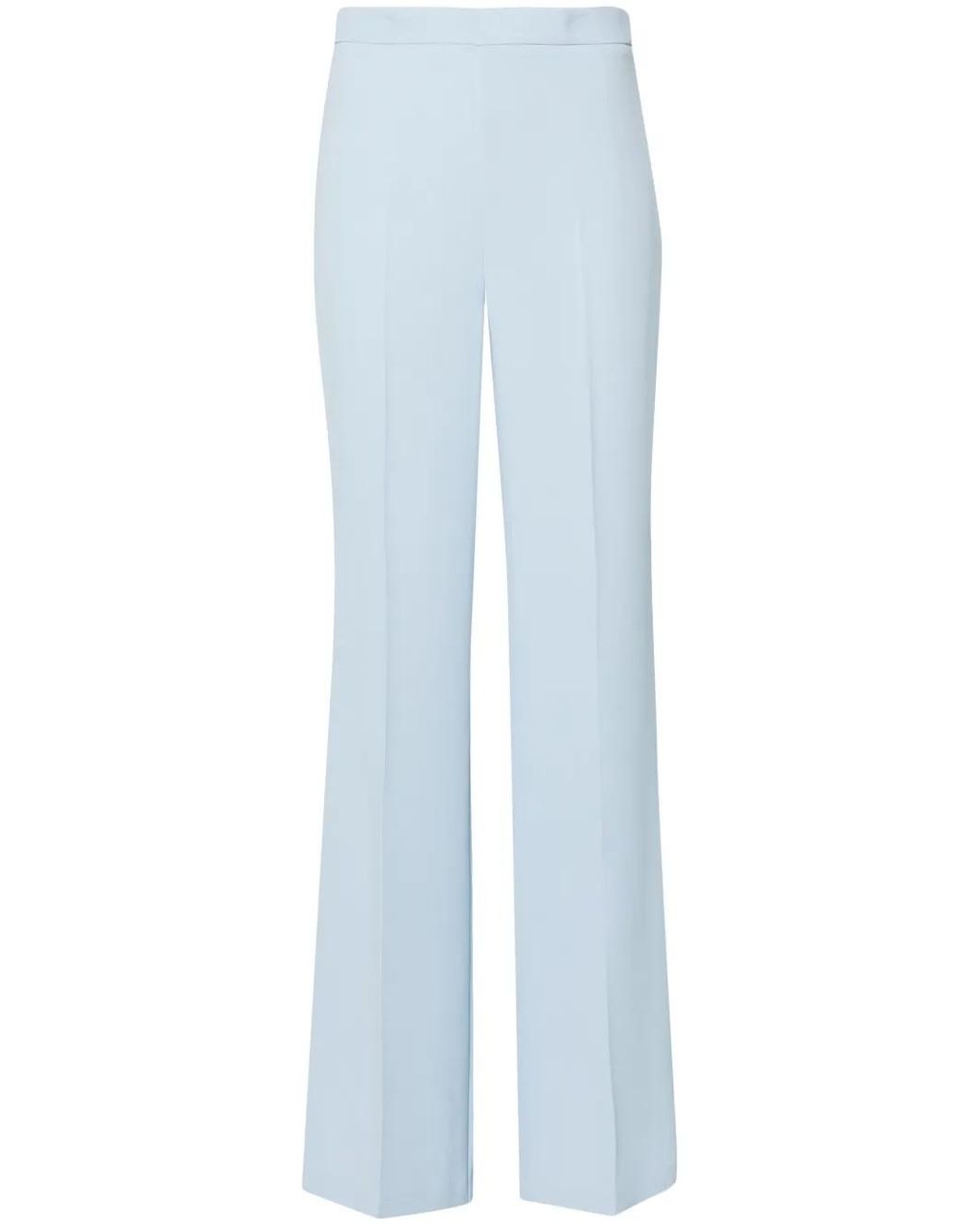 Twinset Blue Straight Tailored Trousers