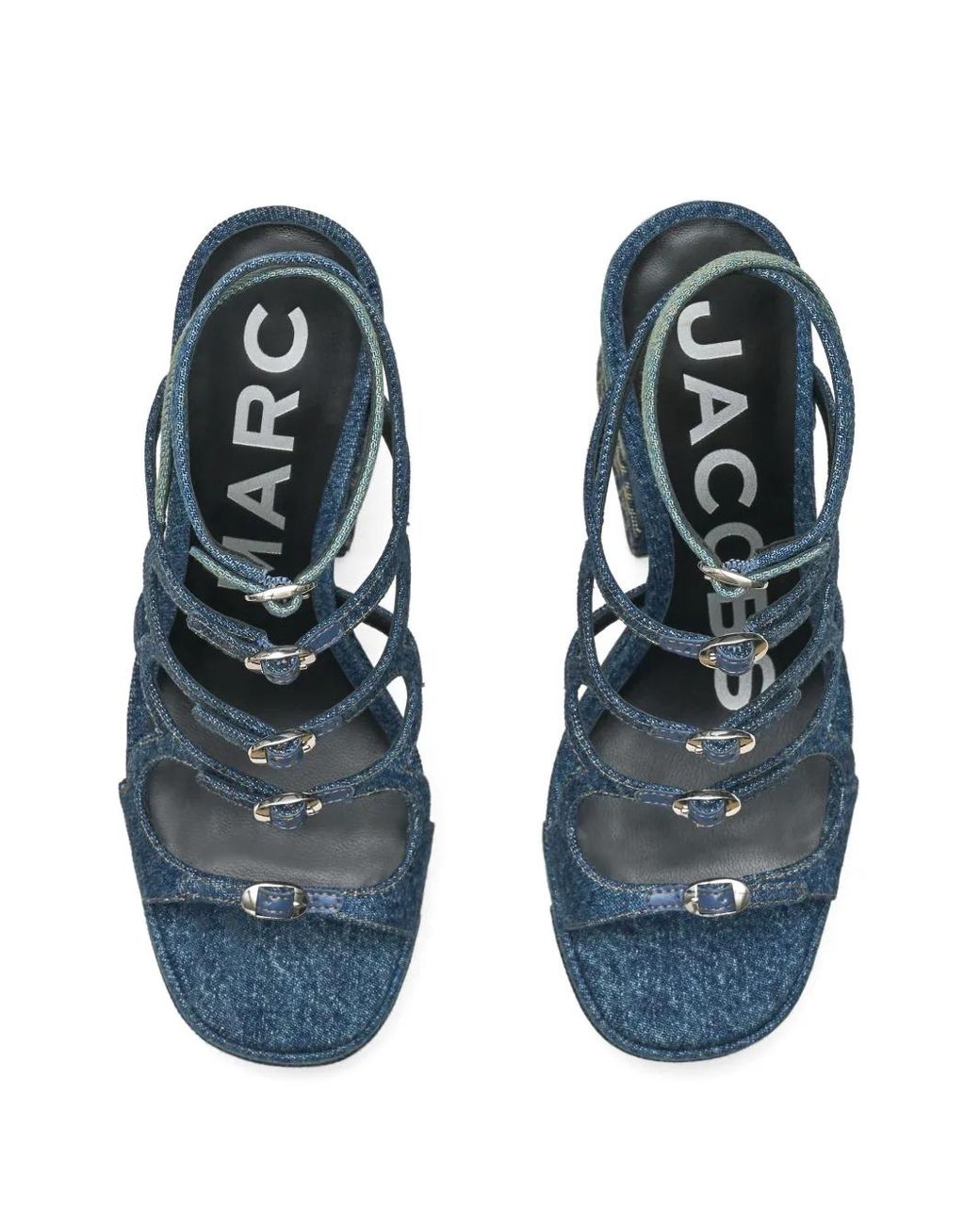Marc Jacobs Blue Kiki Platform Sandals