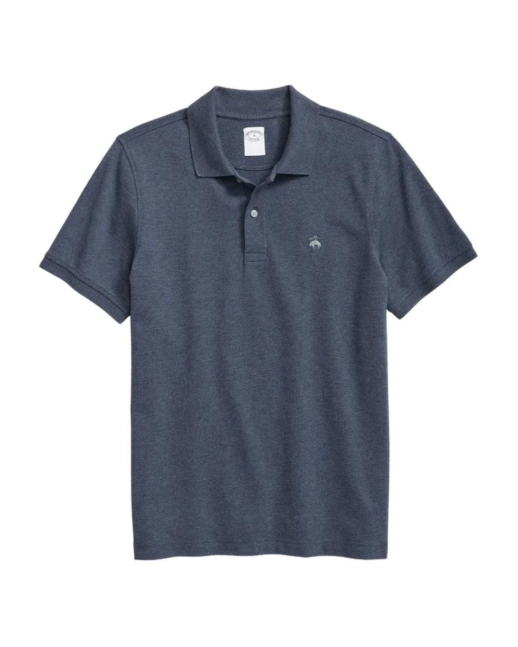 Brooks Brothers Blue Piqué Polo Shirt for men