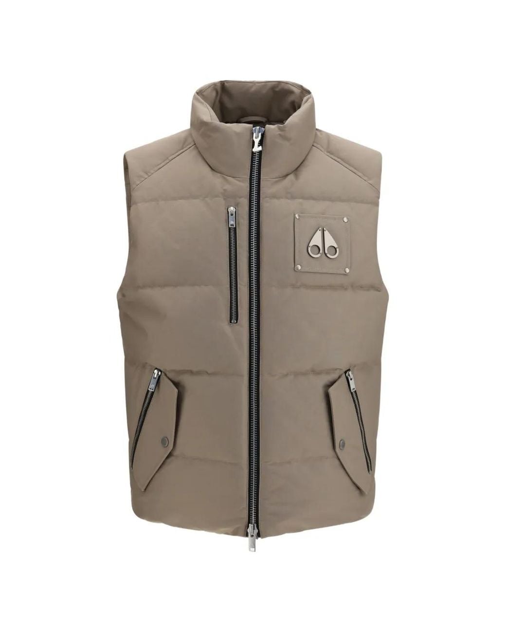 Moose Knuckles Gray Westmount Padded Vest for men