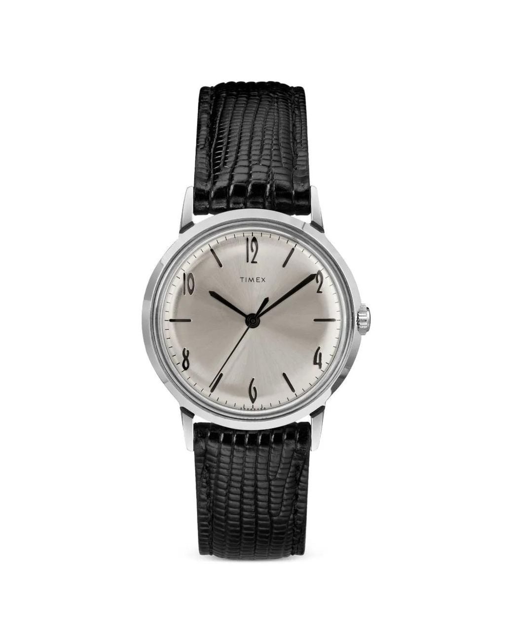 Timex White Marlin Hand-Wound 34Mm Watch for men
