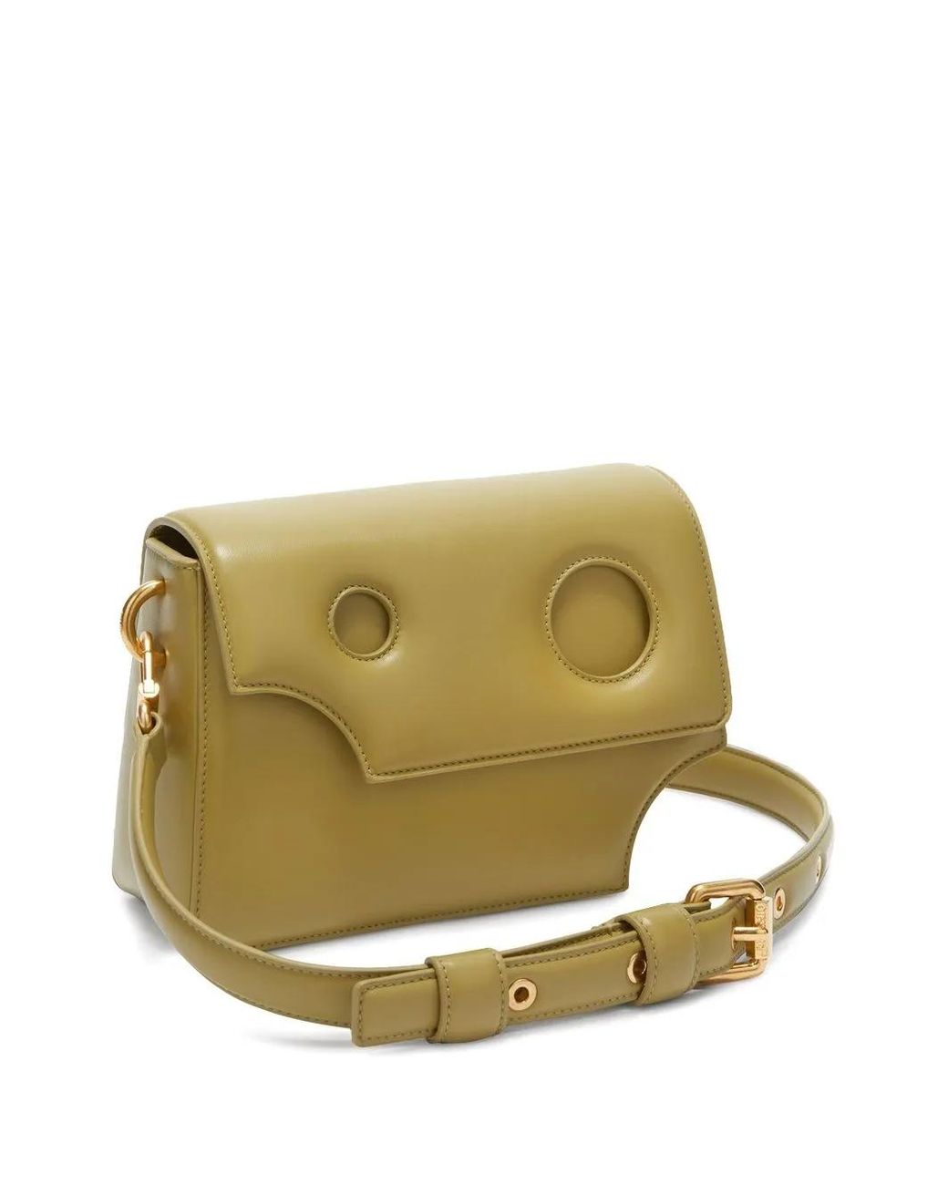 Off-White c/o Virgil Abloh Natural Burrow Asymmetric Shoulder Bag