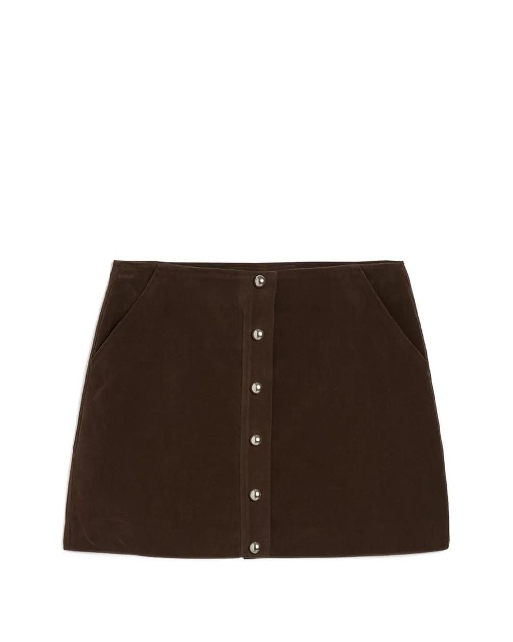 Apparis Brown Ella Mini Skirt