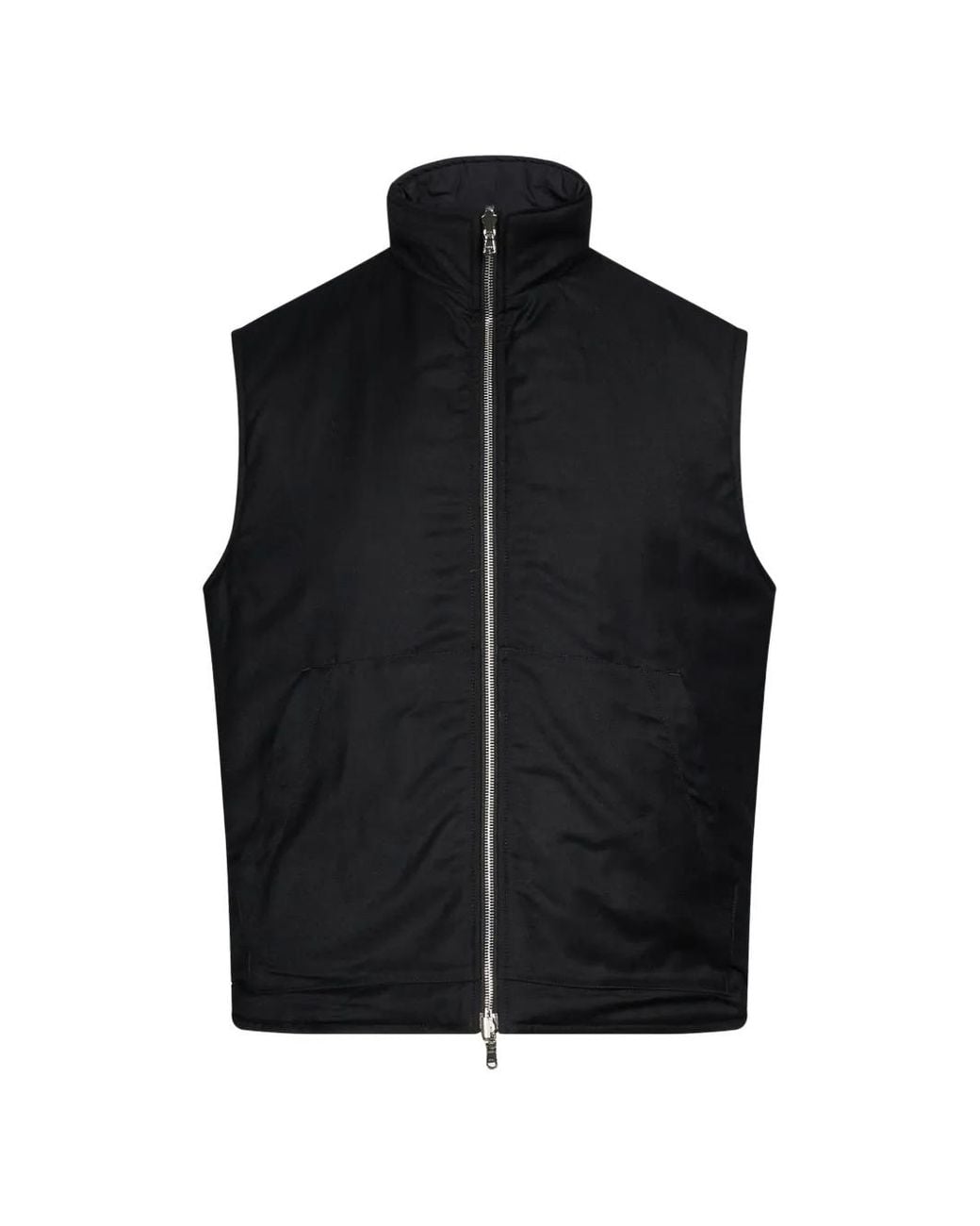 Briglia 1949 Black Jackson High-Neck Reversible Gilet for men