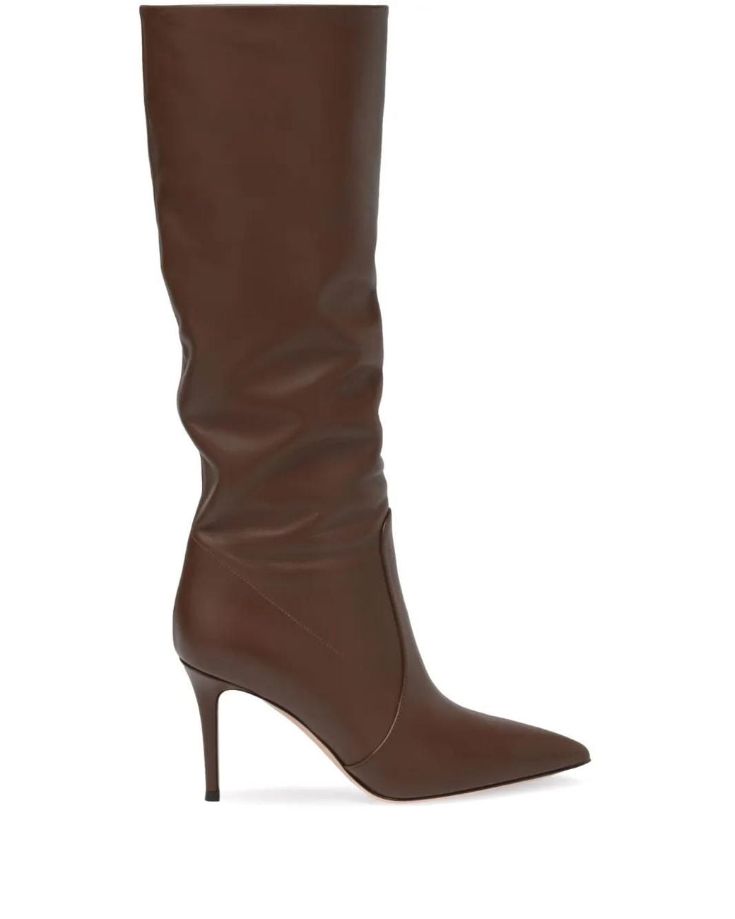 Gianvito Rossi Brown Hansen 85 Boots