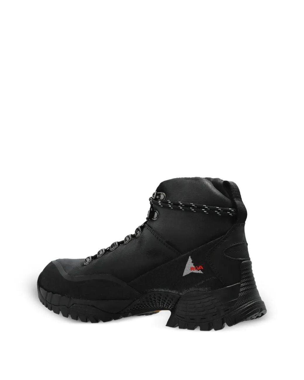 Roa Black Andreas Leather Sneakers