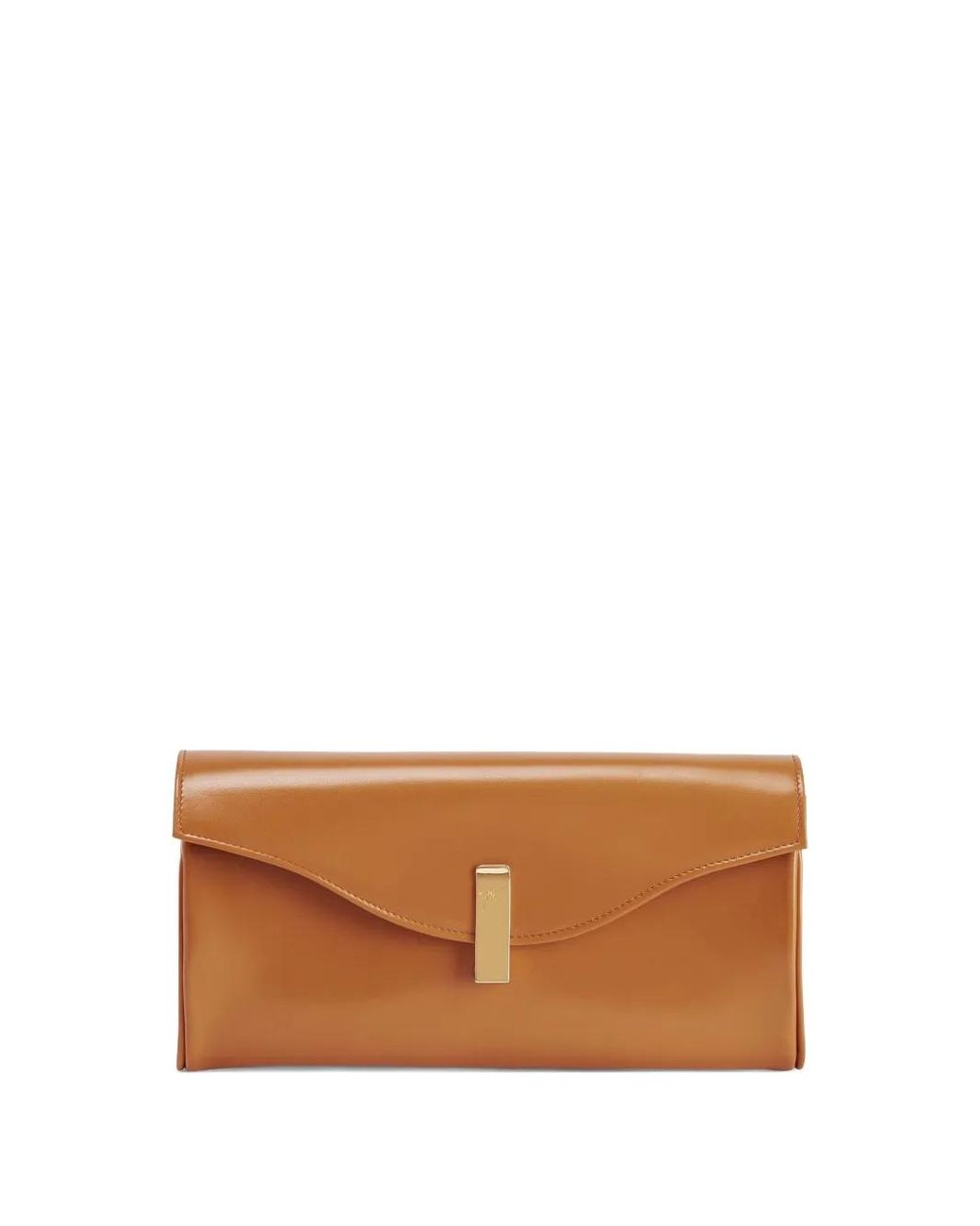 Giuseppe Zanotti Brown Flutie Clutch Bag