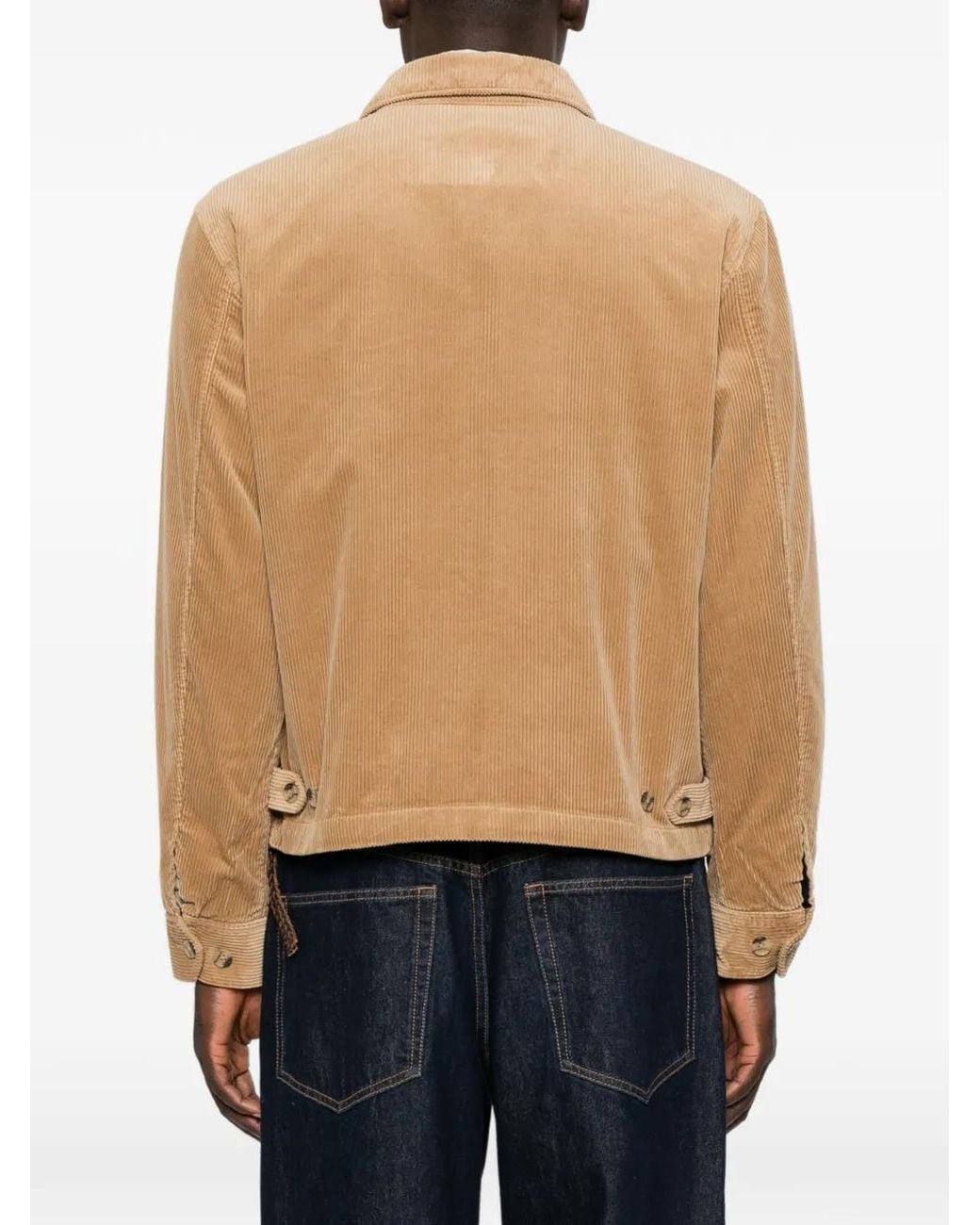 Polo Ralph Lauren Natural Corduroy Logo-Embroidered Jacket for men