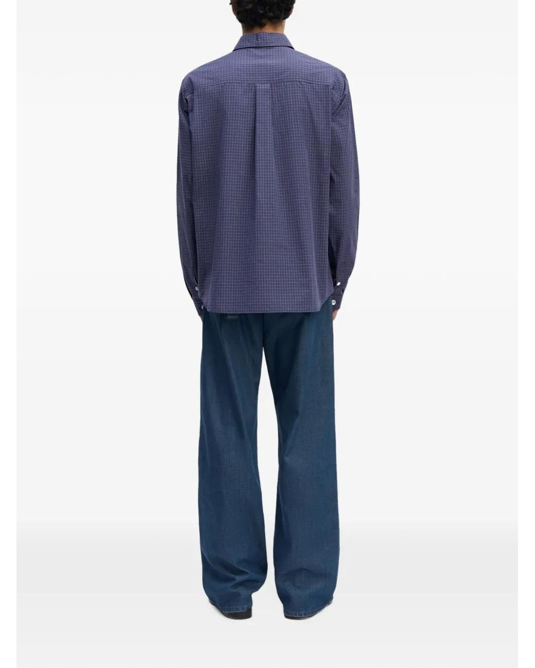 Another Aspect Blue Another Shirt 4.0 Jpn Shirt for men