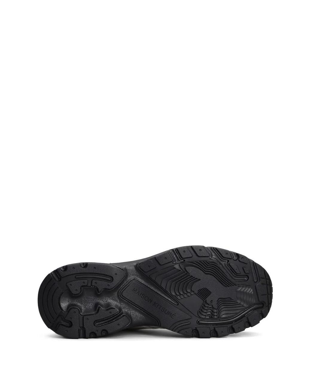 Maison Kitsuné Black Sora Sneakers for men