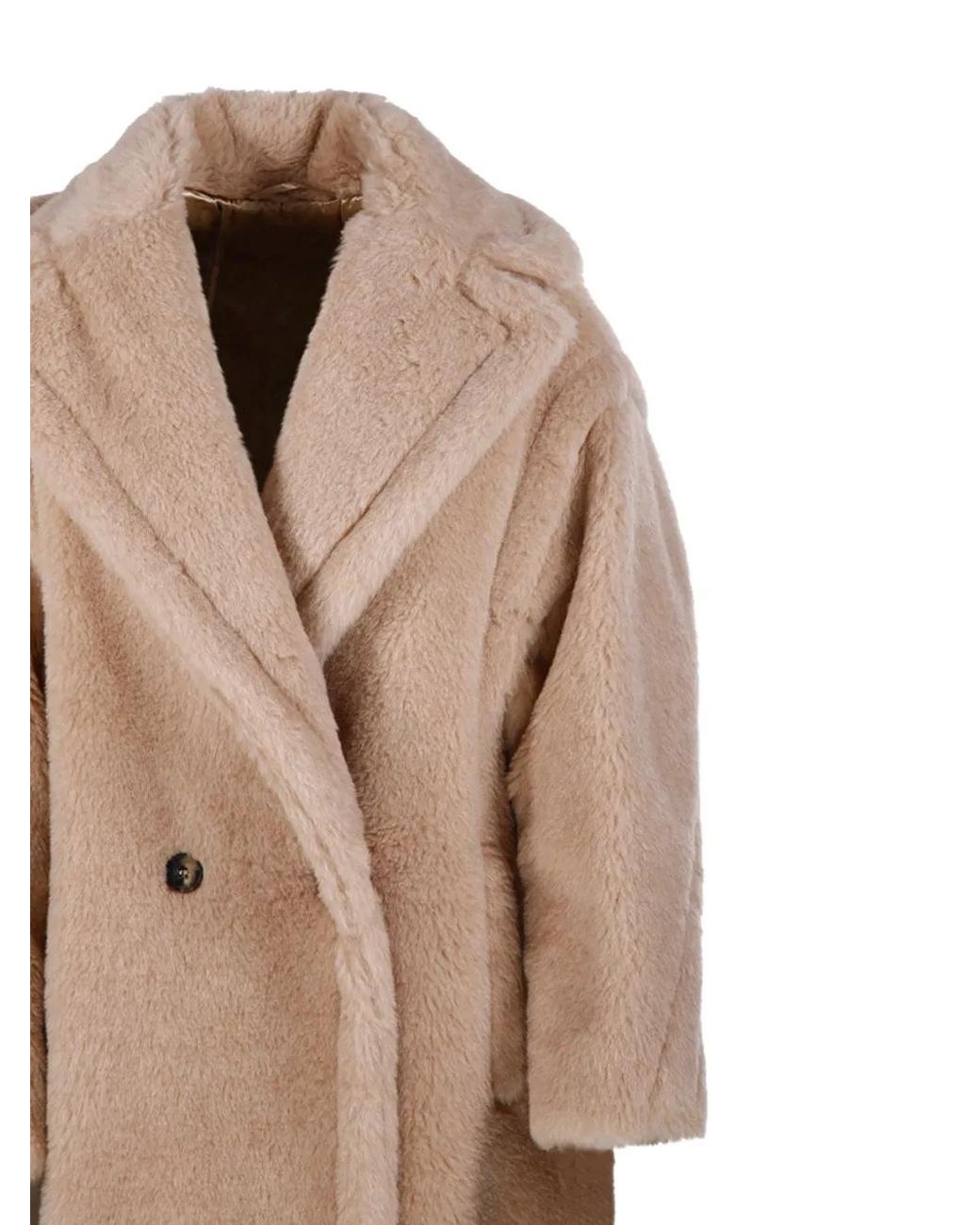 Max Mara Natural Tedgirl Double-Breasted Coat