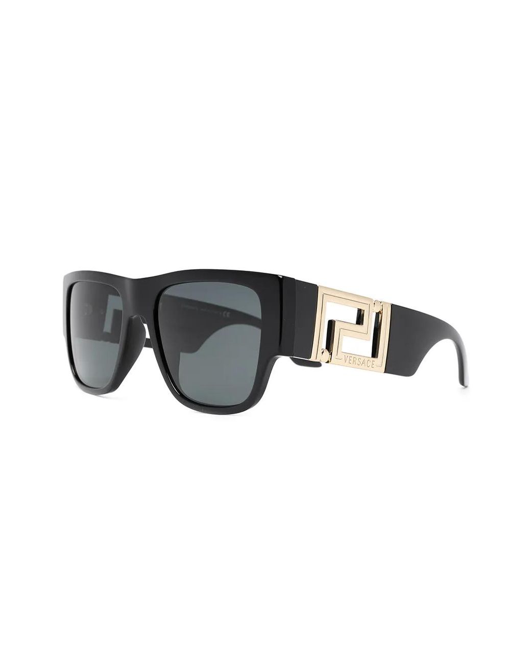 Versace Black Oversize-Frame Sunglasses for men
