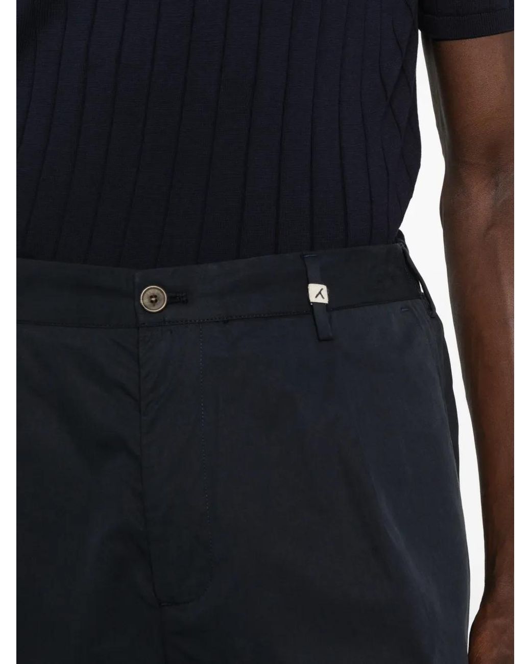 Myths Blue Tailored Shorts for men