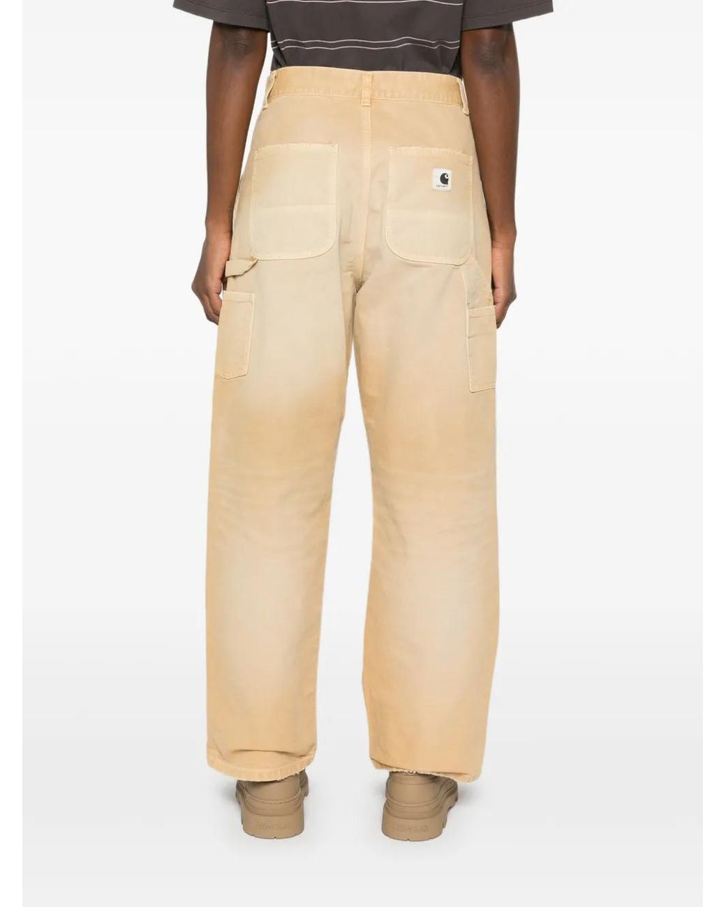 Carhartt White Brandon Double Knee Jeans