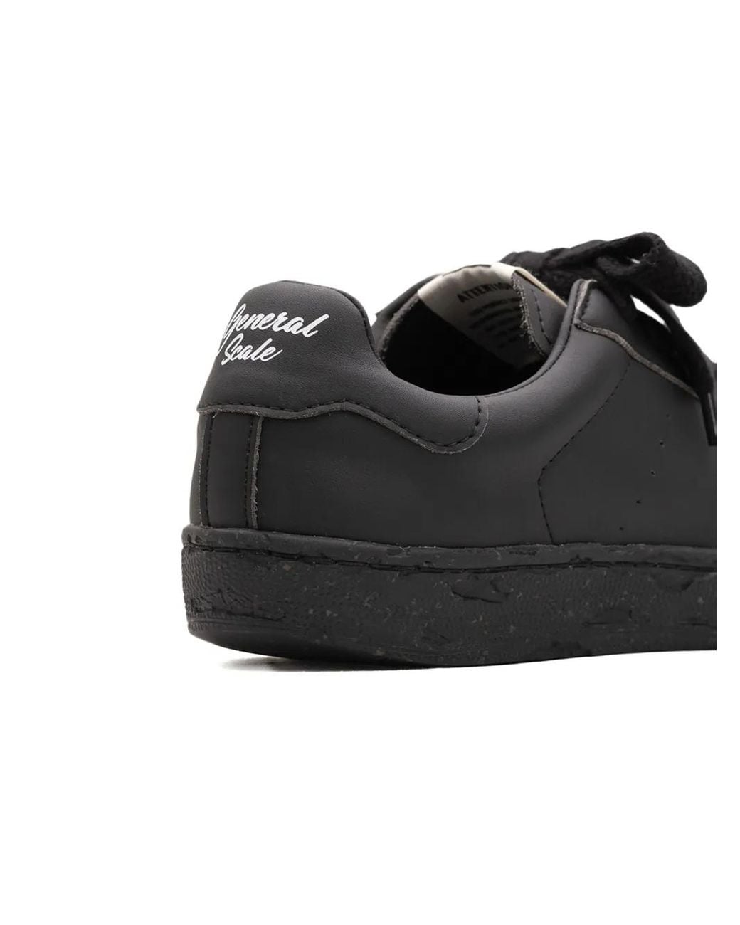 General Scale. Black Murray Low-Top Sneakers for men