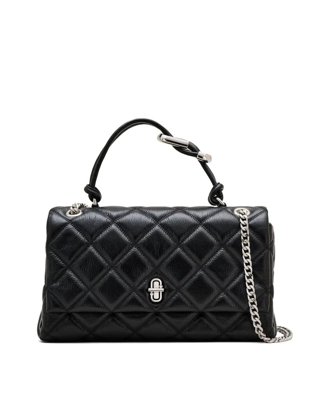 Marc Jacobs Black 'The Quilted Dual Convertible' Shoulder Bag