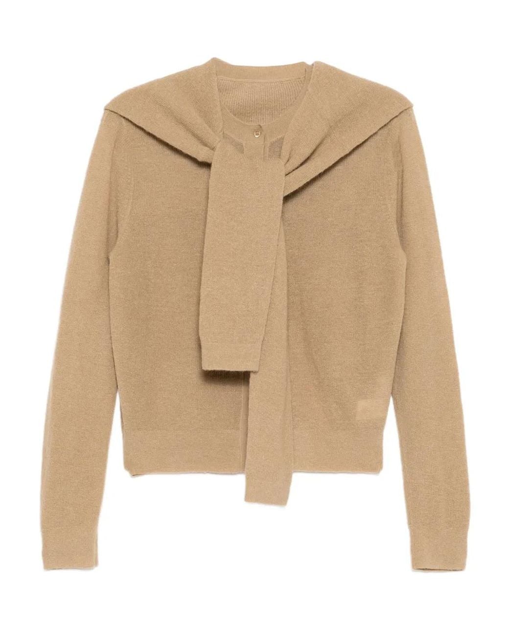 JNBY Natural Draped Detailing Cardigan