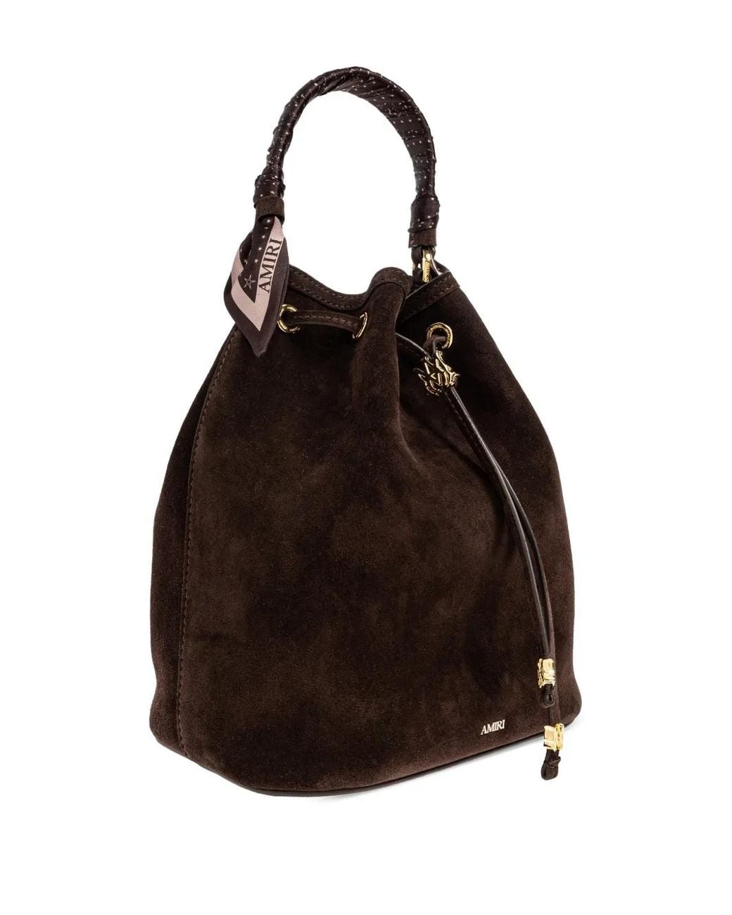 Amiri Black Ma Bucket Bag
