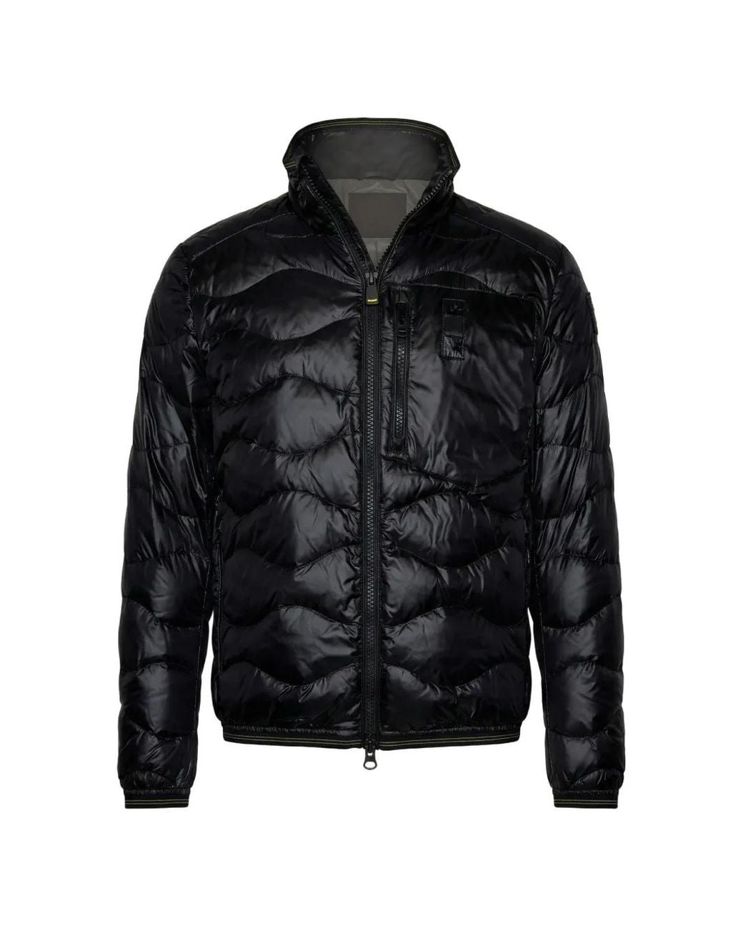 Blauer Black Quilted Jacket for men