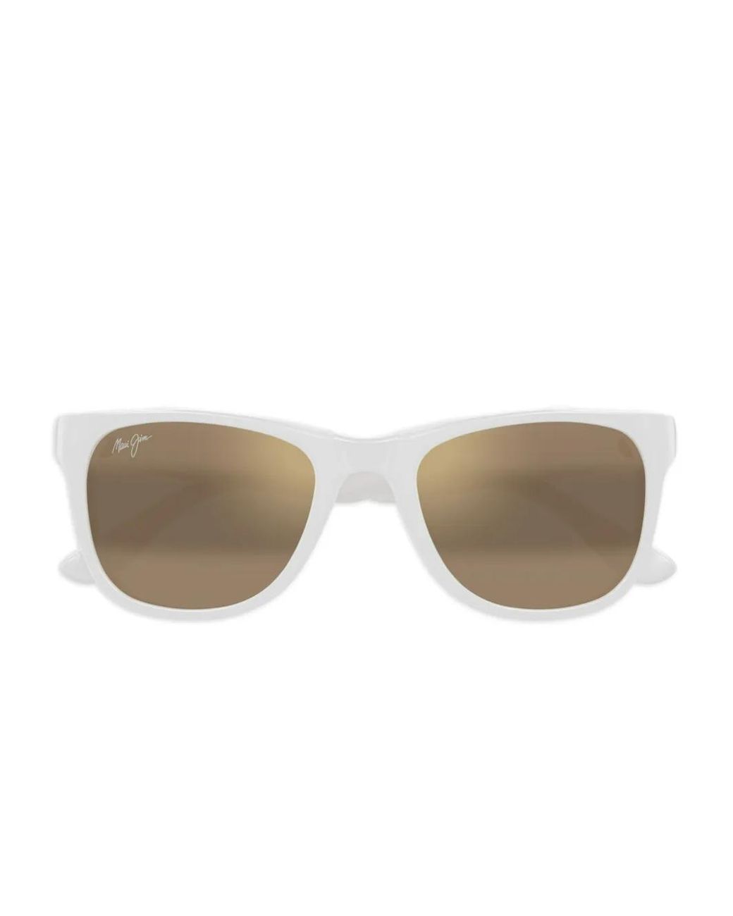 Maui Jim White Square-Frame Sunglasses
