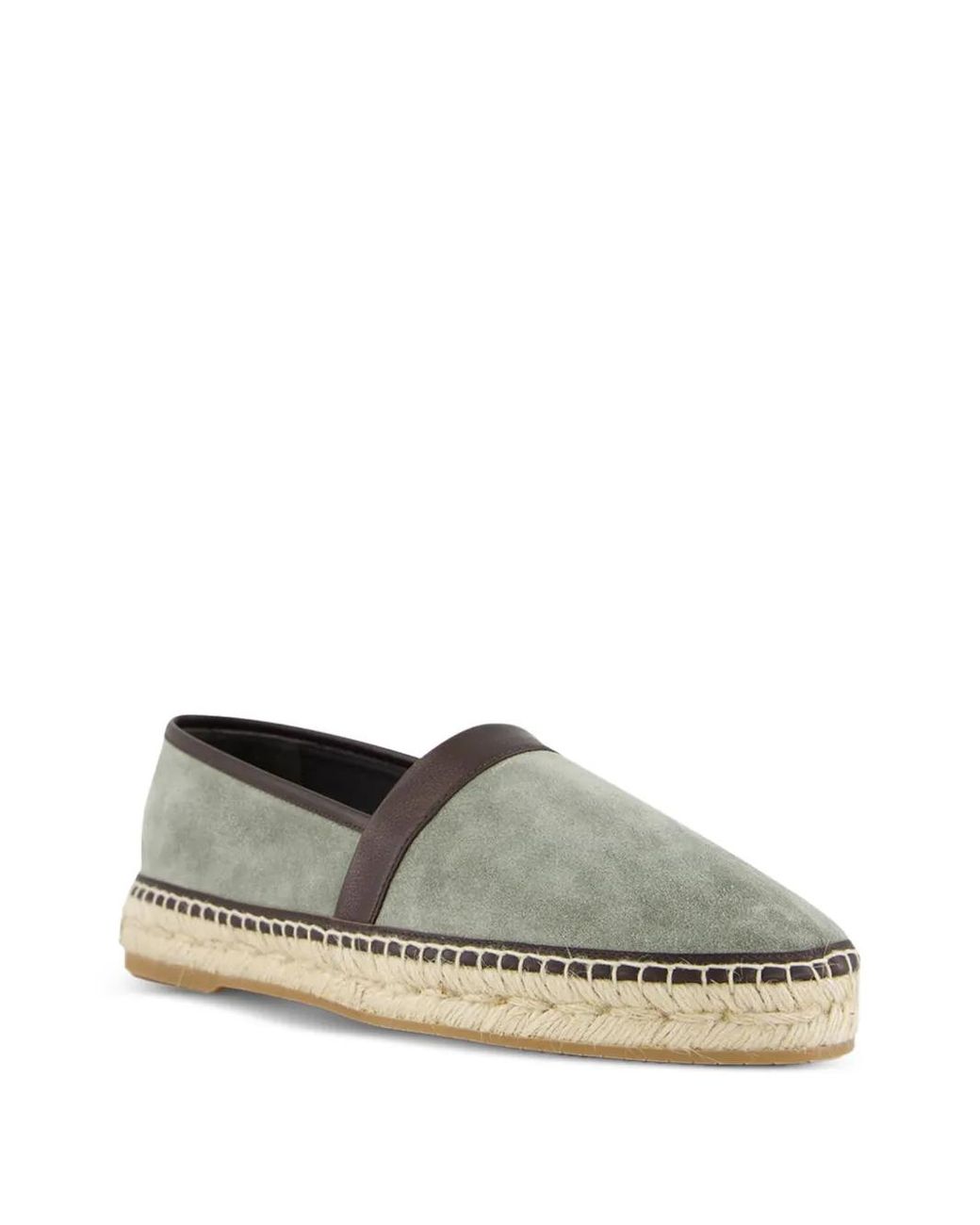 Manolo Blahnik Gray Nerano Suede Espadrilles for men