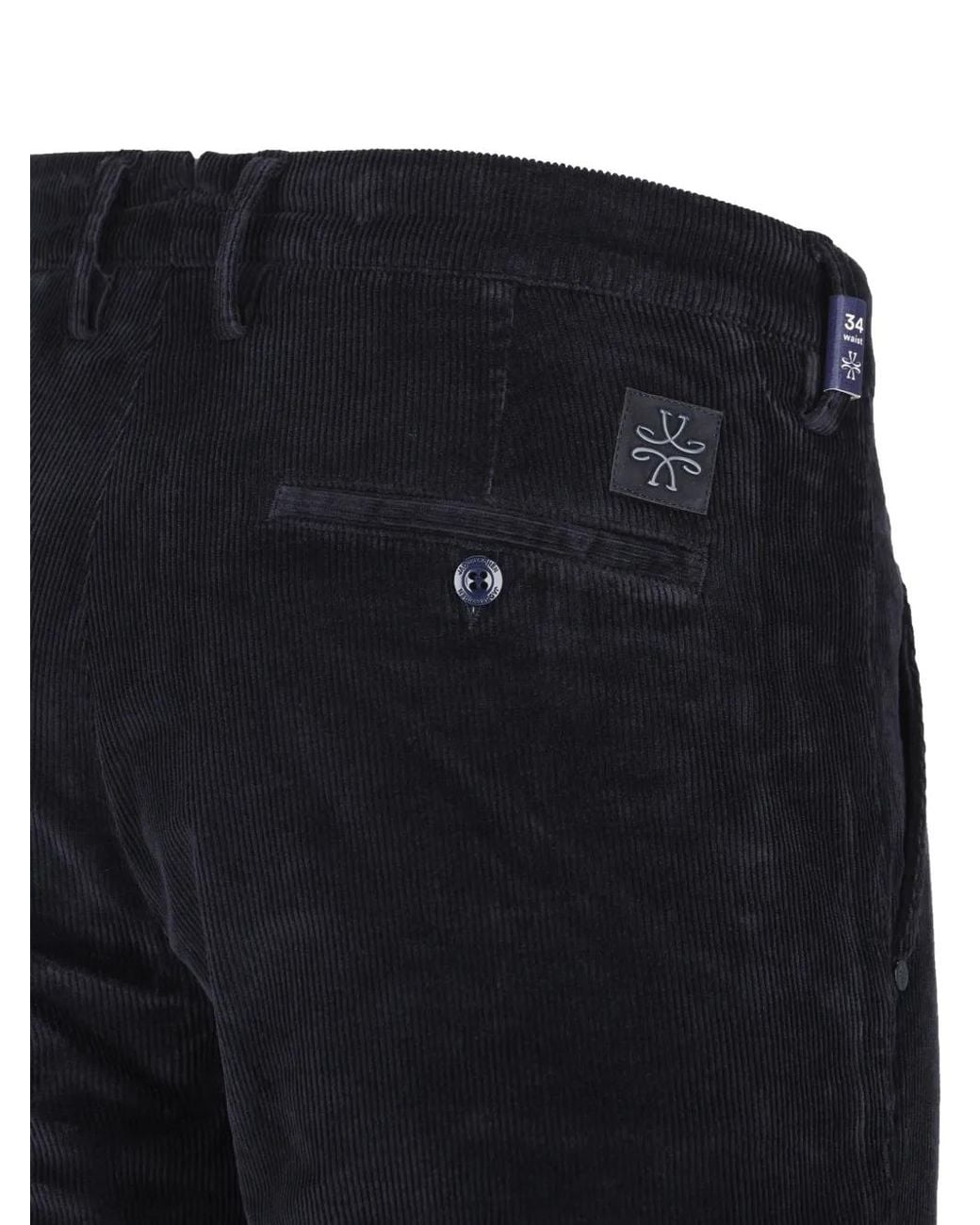 Jacob Cohen Blue Bobby Corduroy Trousers for men
