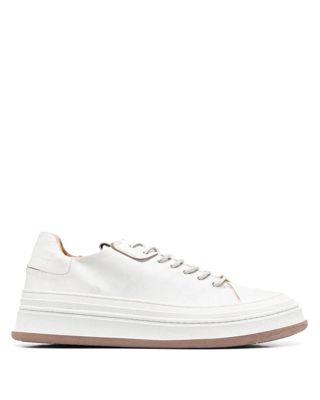 Buttero Low-top Leather Sneakers in White for Men | Lyst
